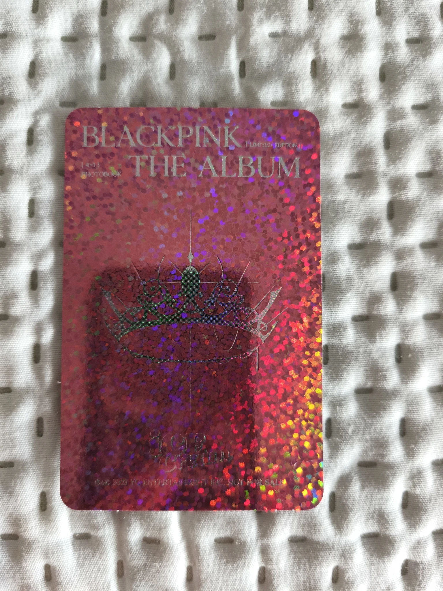BLACKPINK Jisoo BLACKPINK - Jisoo - 4+1 THE ALBUM PHOTOBOOK - LIMITED EDITION Other photocard set ice cream listing photo 2