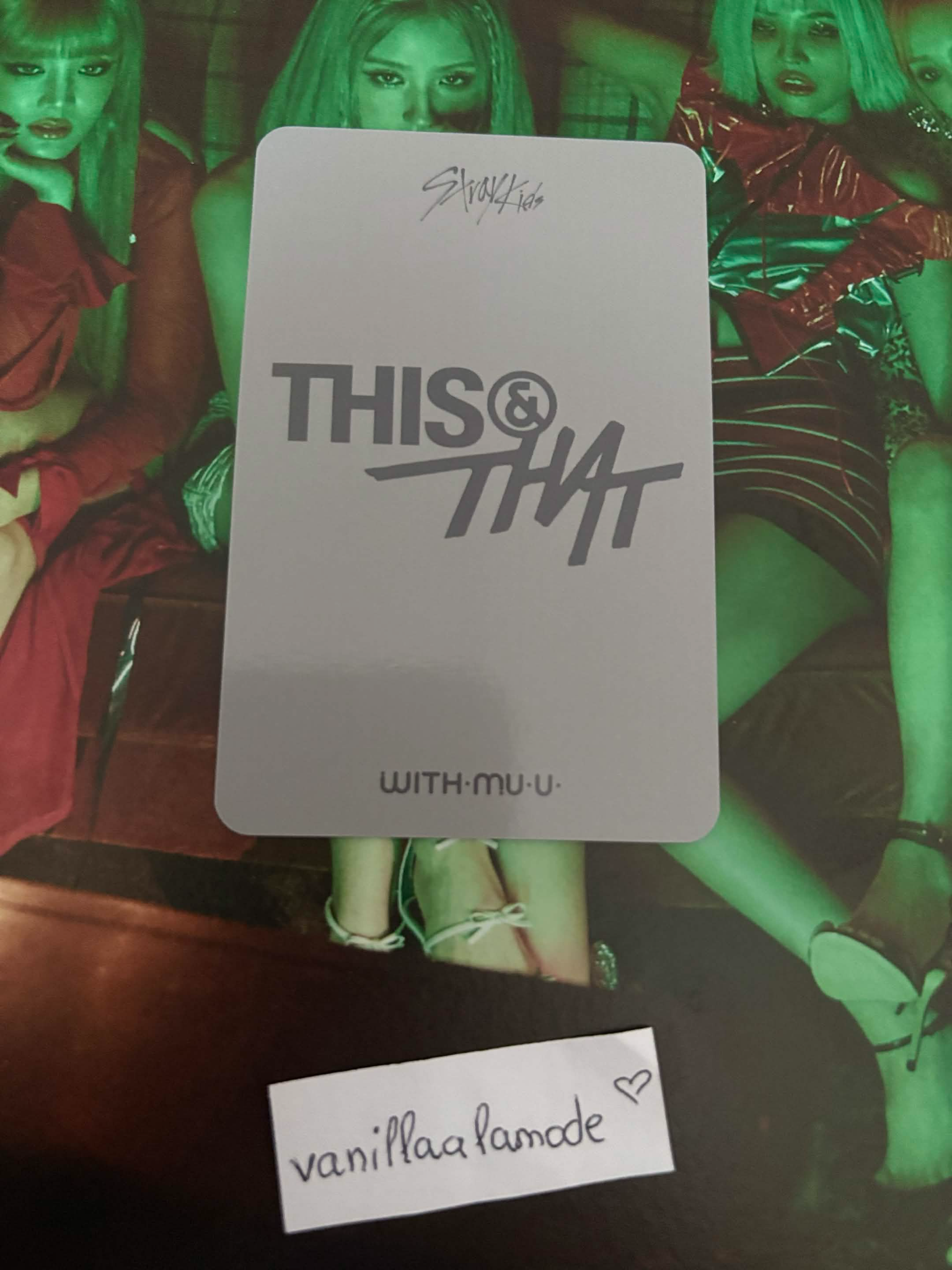 Stray Kids Seungmin Stray Kids - Seungmin - THIS & THAT Album pob (pre-order benefit) withmuu/withdrama listing photo 2