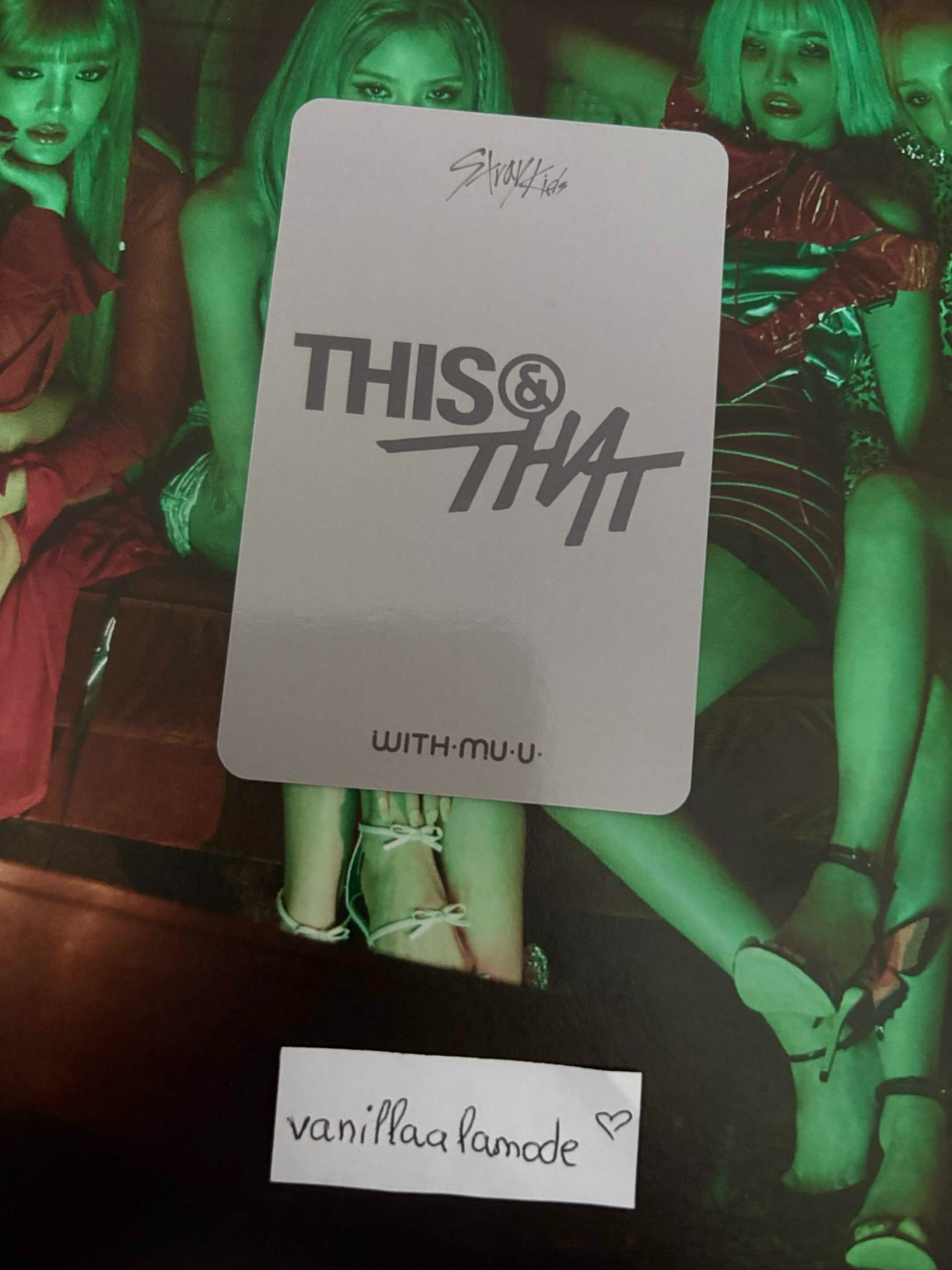Stray Kids I.N Stray Kids - I.N - THIS & THAT Album pob (pre-order benefit) withmuu/withdrama listing photo 2
