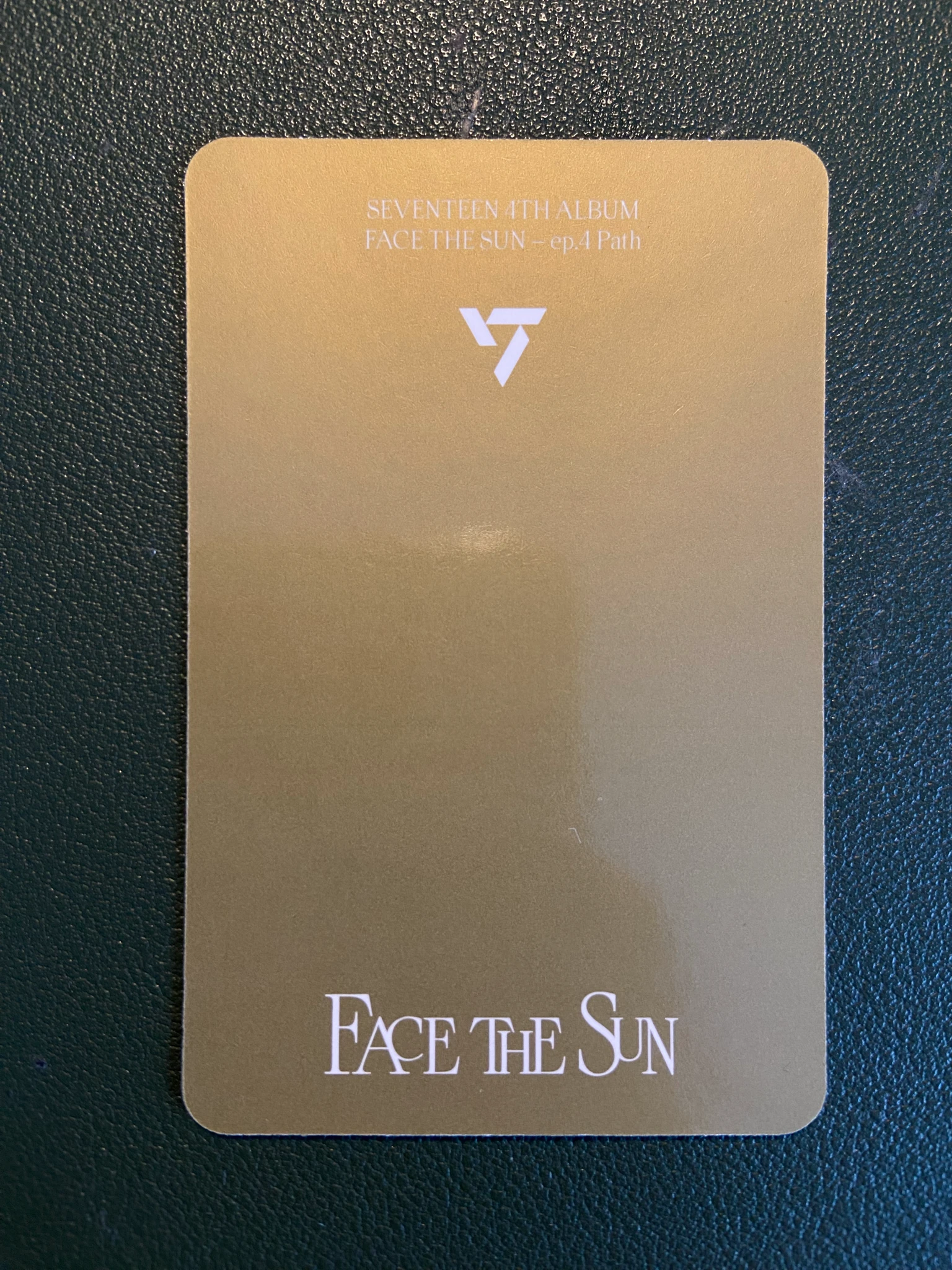 SEVENTEEN Jun SEVENTEEN - Jun - Face the Sun Album album photocard path version listing photo 2