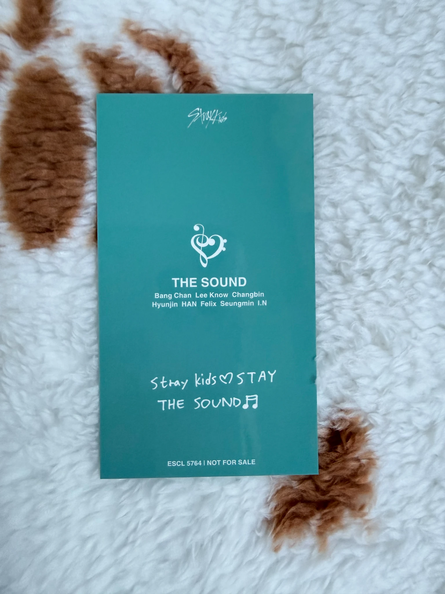 Stray Kids Lee Know Stray Kids - Lee Know - The Sound Album album photocard regular version listing photo 2
