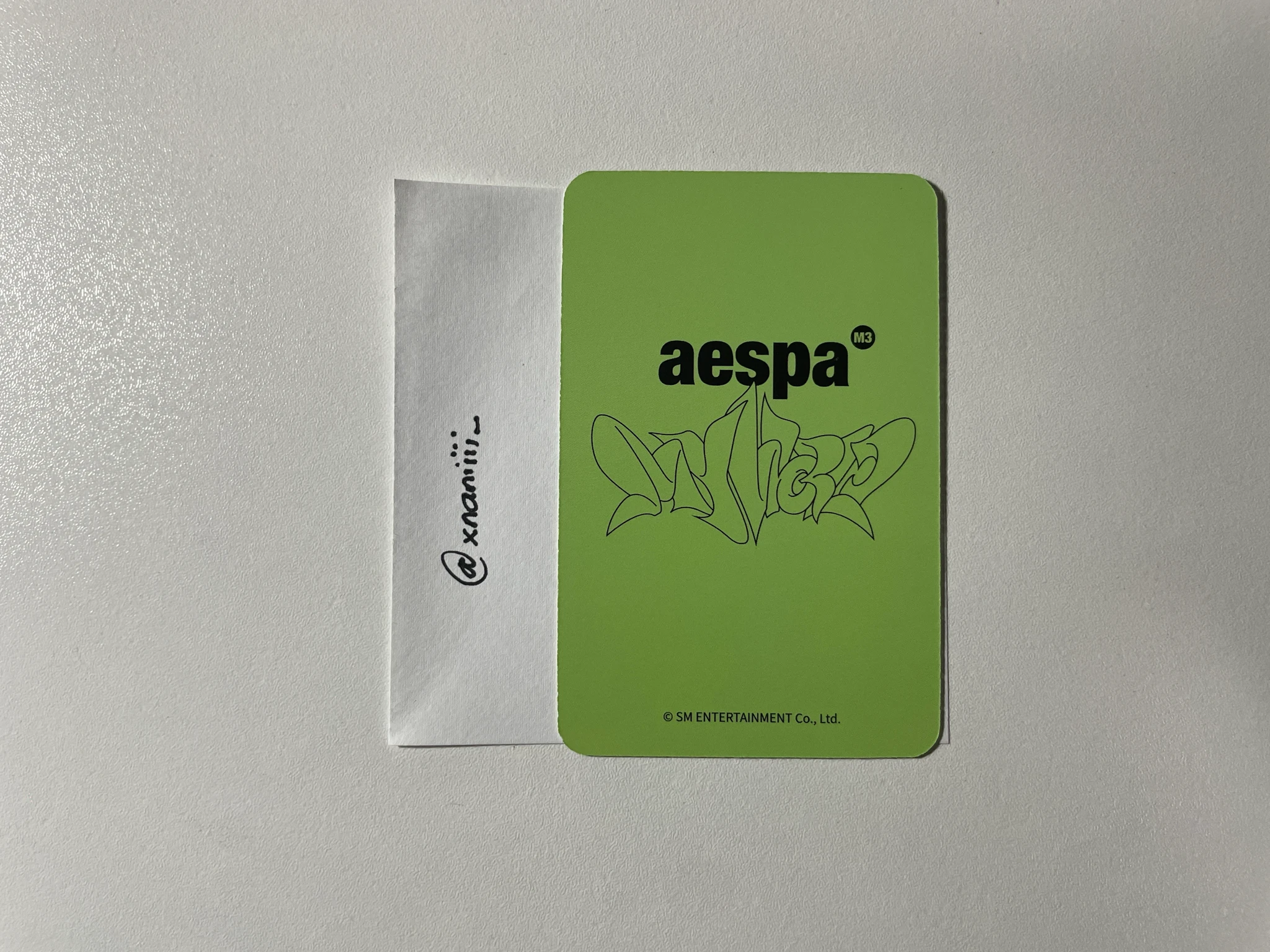 aespa Ningning aespa - Ningning - My World Album shopee kpopmerch video call (fancall) listing photo 2