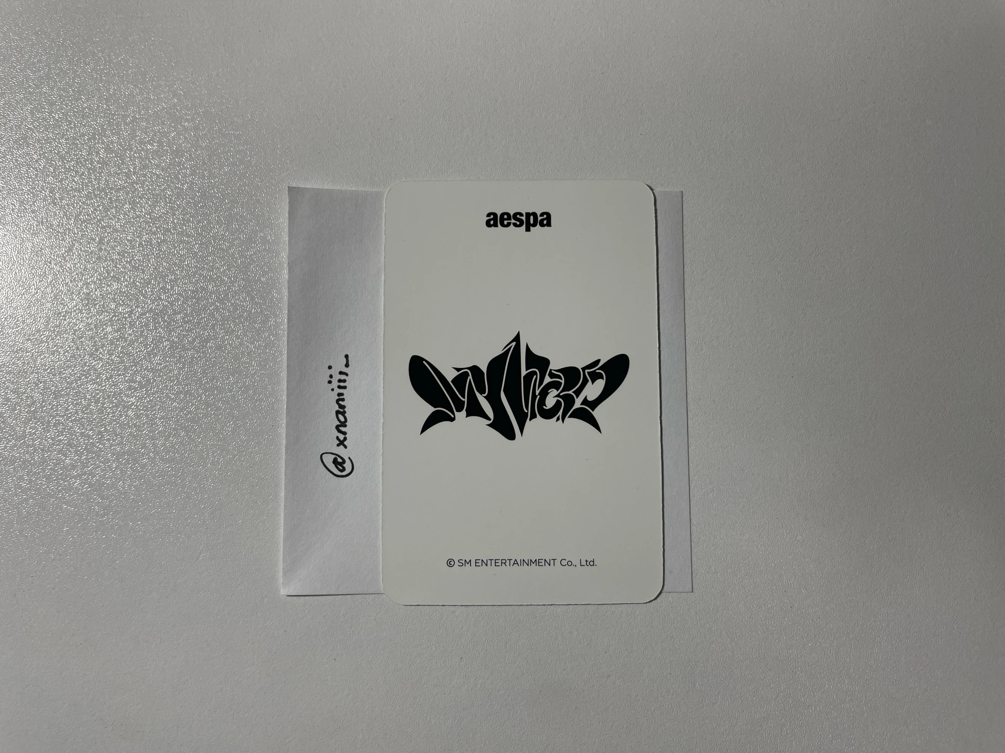 aespa Giselle aespa - Giselle - My World Album music korea pob (pre-order benefit) listing photo 2