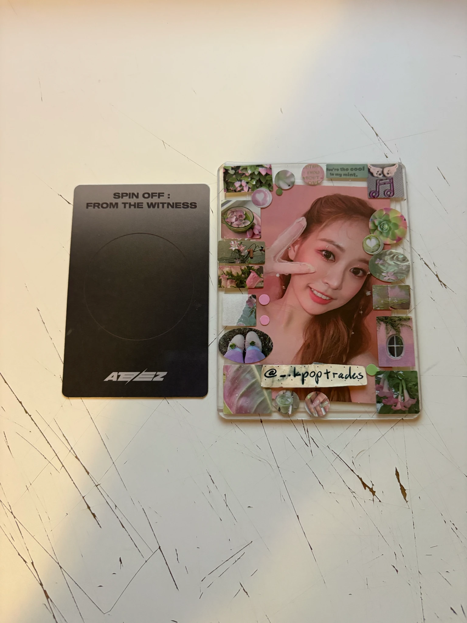 ATEEZ Seonghwa ATEEZ - Seonghwa - SPIN OFF : FROM THE WITNESS Album album photocard listing photo 2