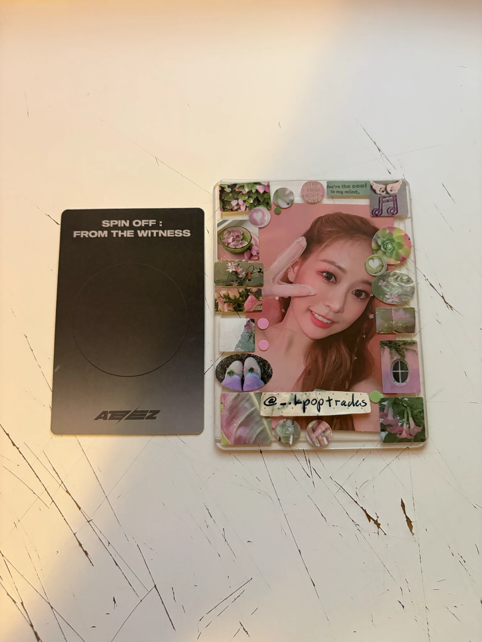 ATEEZ Jongho ATEEZ - Jongho - SPIN OFF : FROM THE WITNESS Album album photocard witness version version 1 listing photo 2