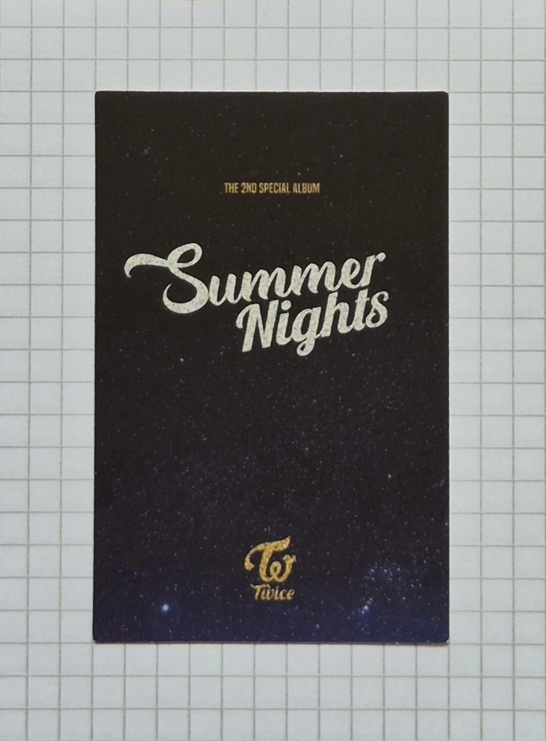 TWICE Chaeyoung TWICE - Chaeyoung - Summer Nights Album album photocard listing photo 2