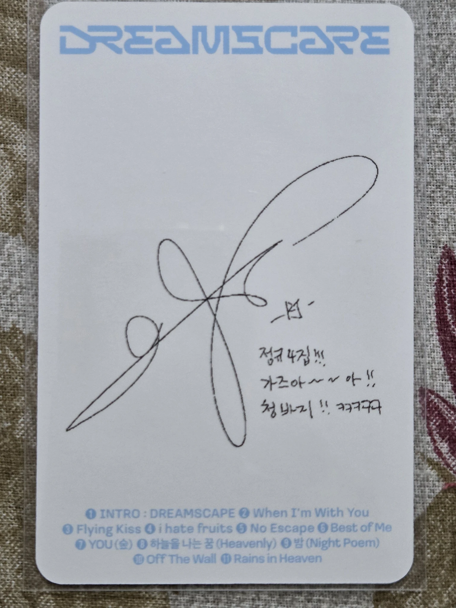 NCT DREAM Renjun NCT DREAM - Renjun - Dreamscape Album dreamini ver. listing photo 2
