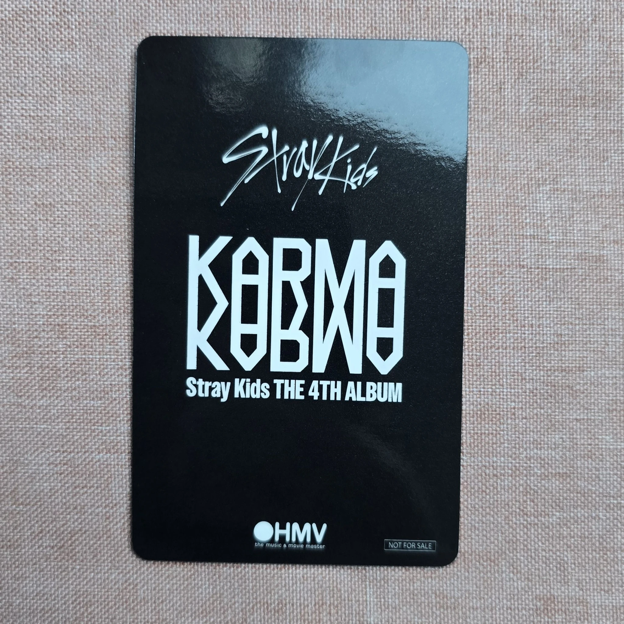 Stray Kids Hyunjin Stray Kids - Hyunjin - KARMA Album hmv japan A version lucky draw (LD) listing photo 2