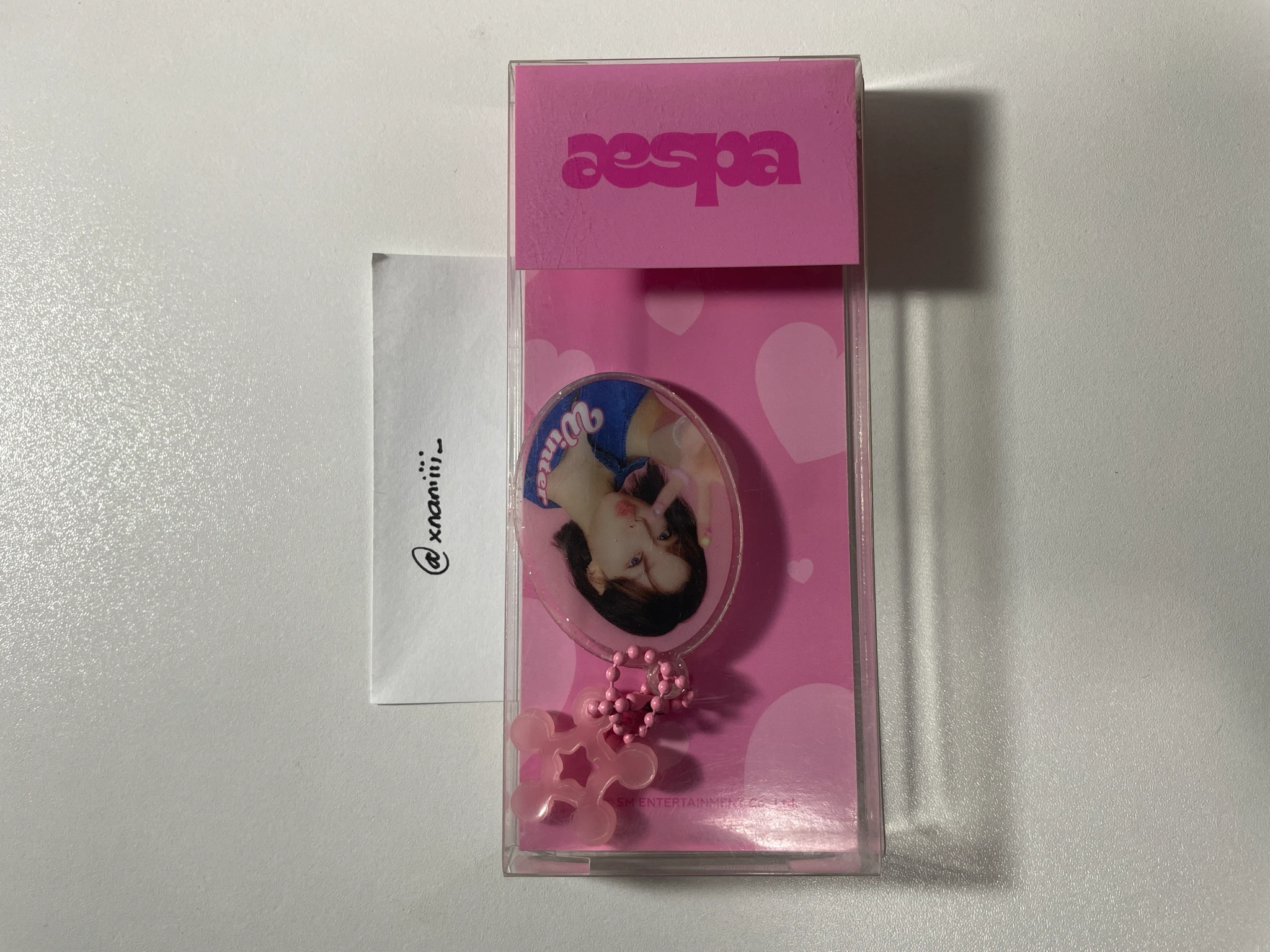 aespa Winter aespa - Winter - Come To My Illusion Event merch photocard plush doll keyring listing photo 2
