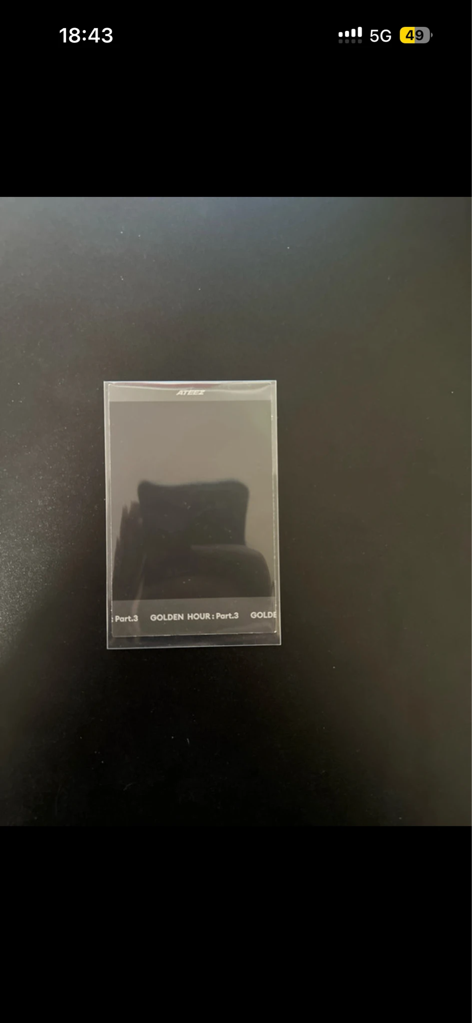 ATEEZ Mingi ATEEZ - Mingi - Golden Hour : Part.3 Album - Poca Album Polaroid listing photo 2