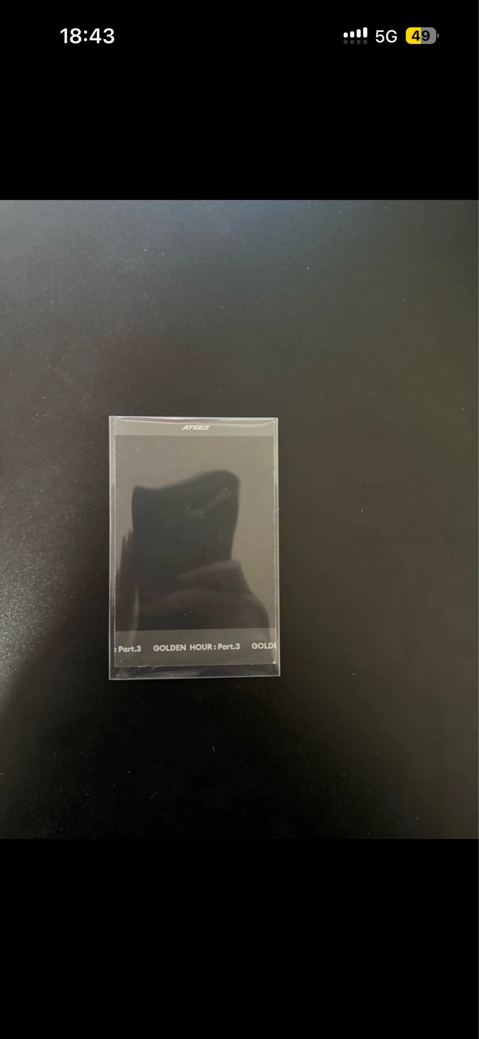 ATEEZ Yunho ATEEZ - Yunho - Golden Hour : Part.3 Album poca album polaroid  listing photo 2
