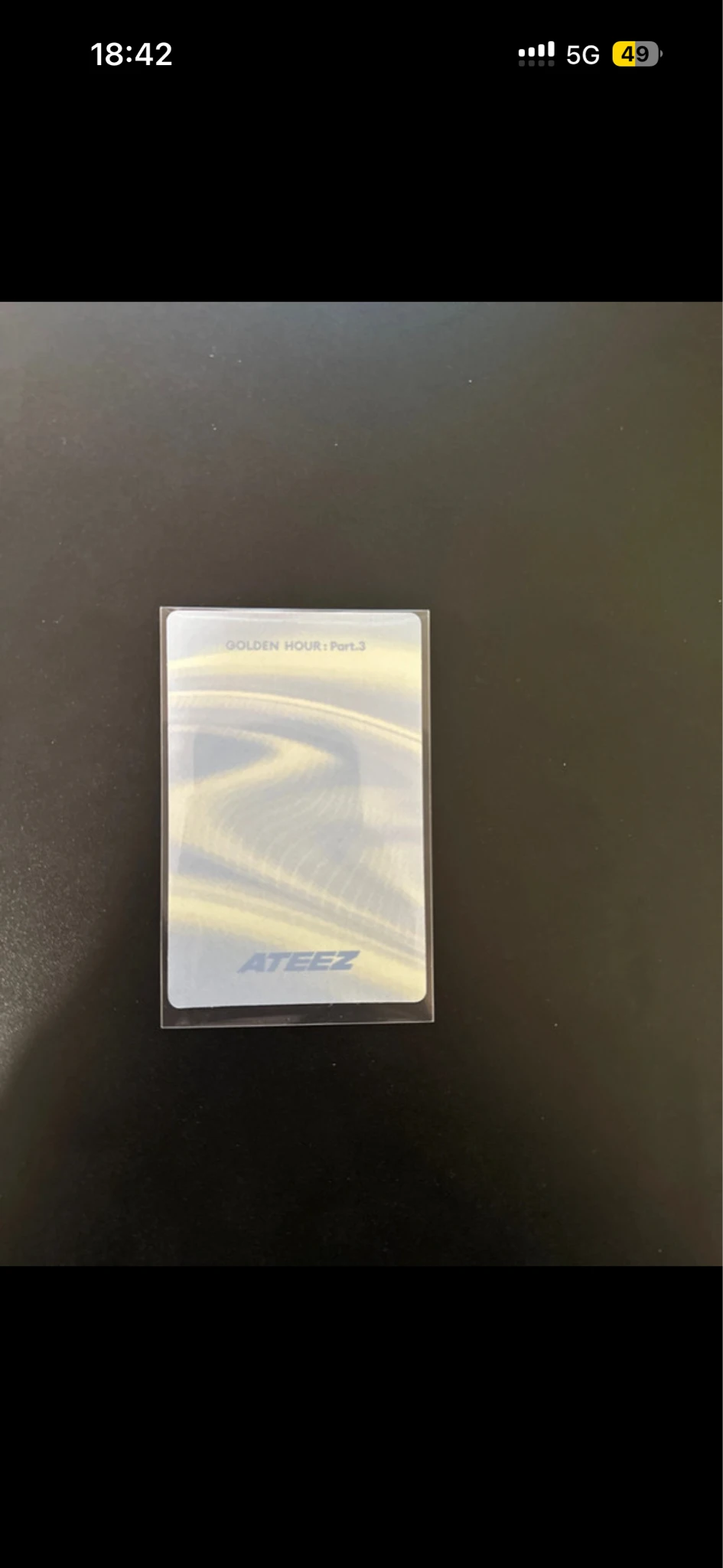 ATEEZ Yeosang ATEEZ - Yeosang - Golden Hour : Part.3 Album poca album photocard 2 listing photo 2