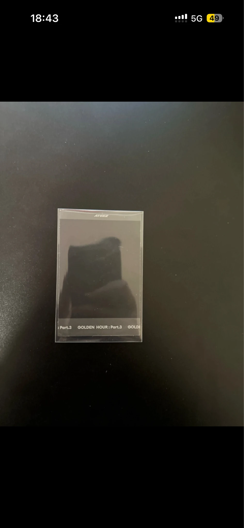 ATEEZ Hongjoong ATEEZ - Hongjoong - Golden Hour : Part.3 Album polaroid poca album listing photo 2