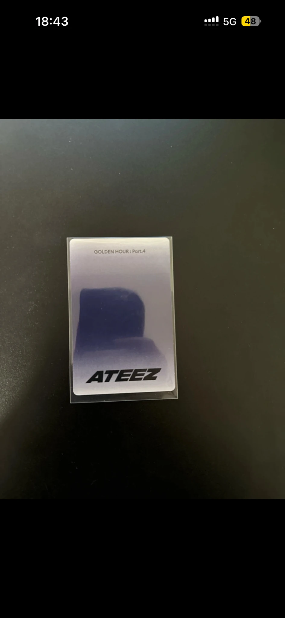 ATEEZ Seonghwa ATEEZ - Seonghwa - Golden Hour : Part.4 Album album photocard poca album listing photo 2