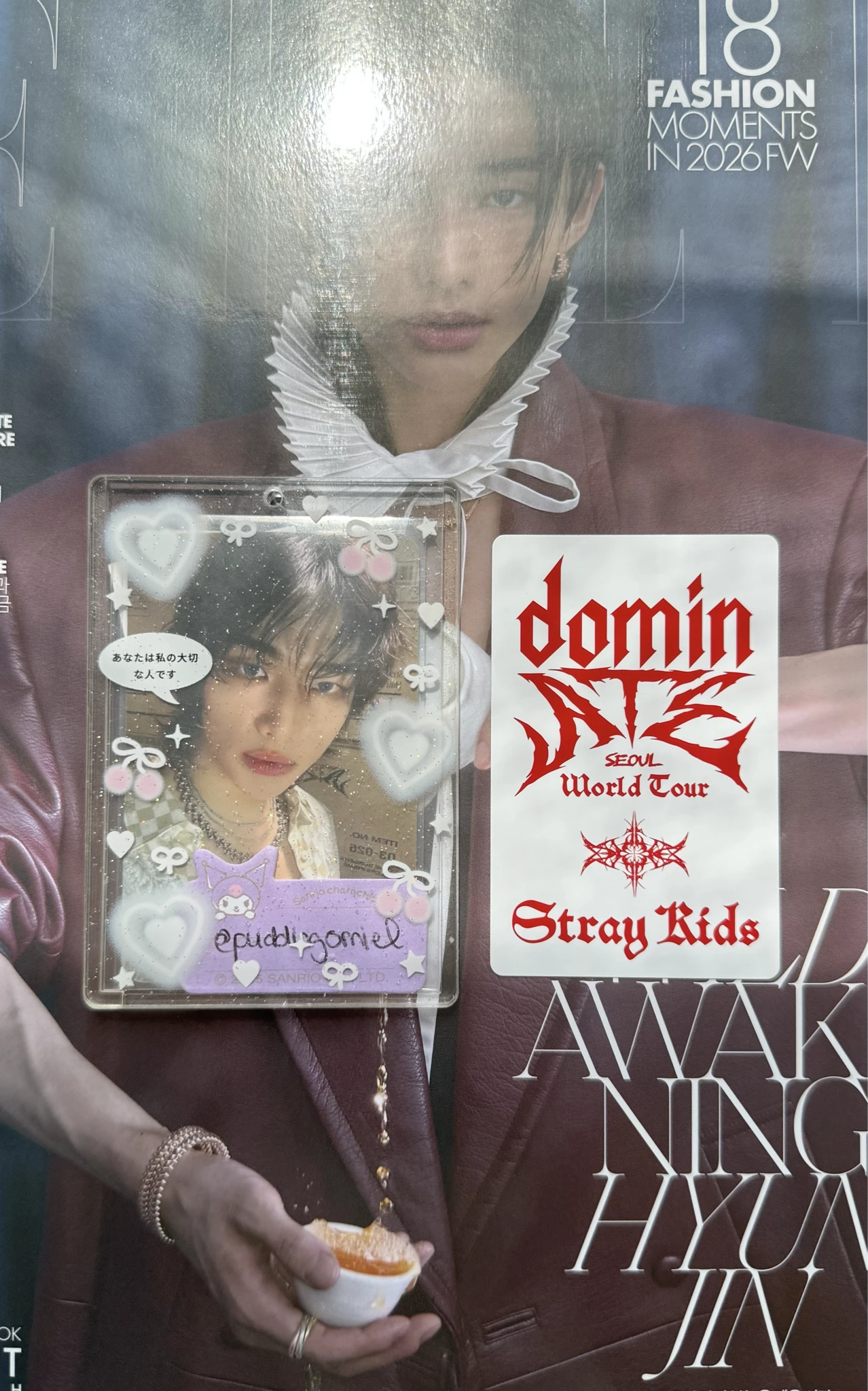 Stray Kids I.N Stray Kids - I.N - <dominATE SEOUL> DVD & BLU-RAY Other pre-order benefit (pob) photocard set listing photo 2