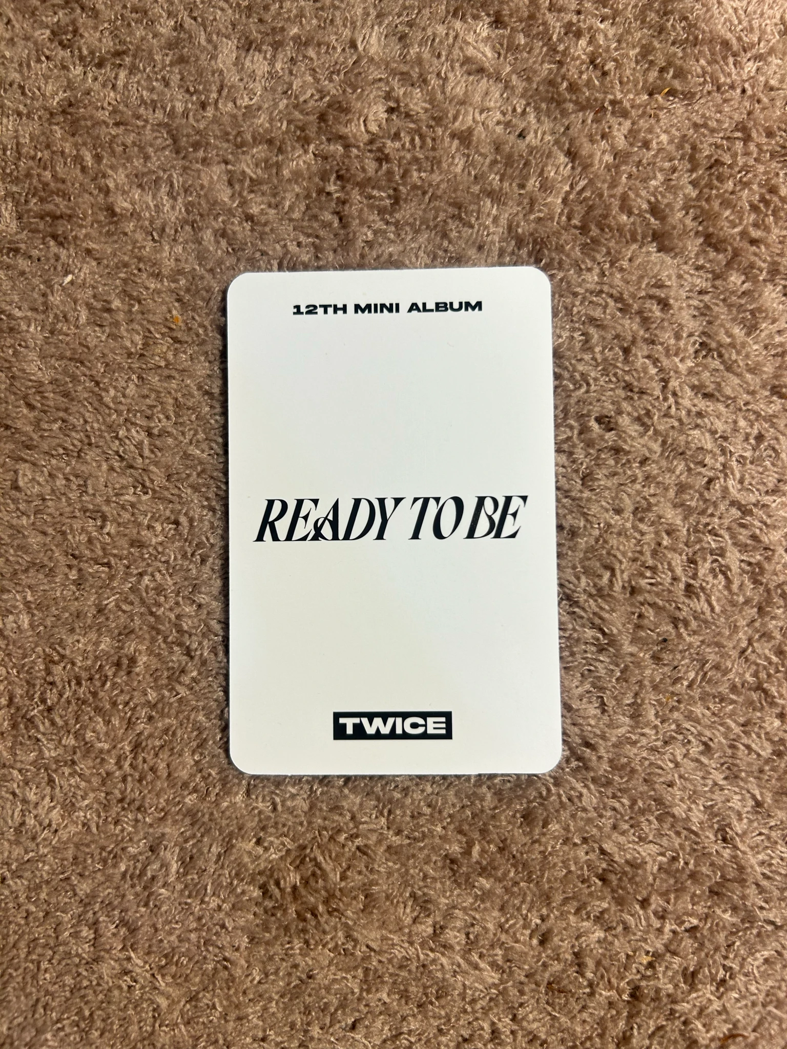TWICE Jihyo TWICE-Jihyo-Album-READY TO BE listing photo 2