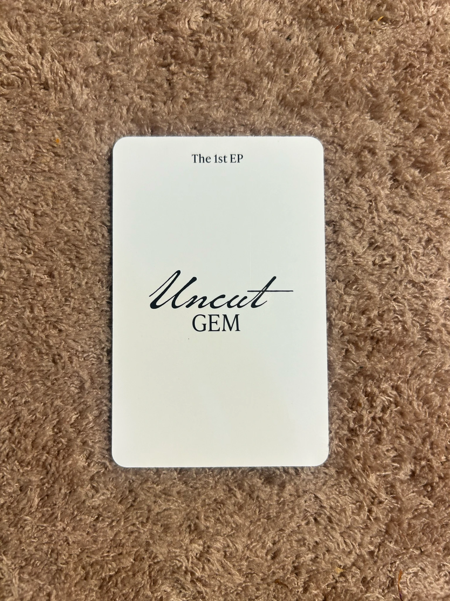 KiiiKiii KiiiKiii - UNCUT GEM Album gem ver album photocard listing photo 2