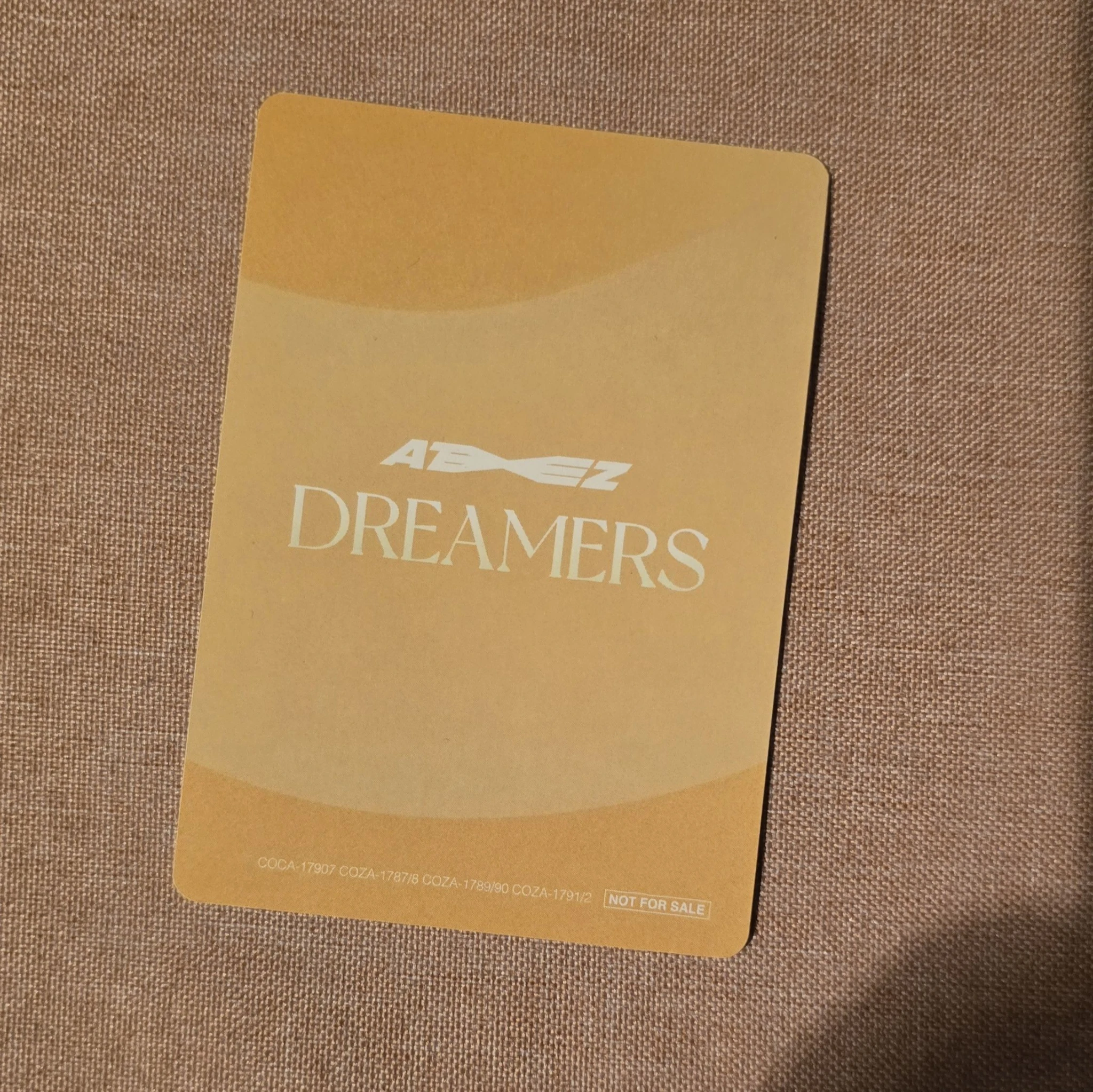 ATEEZ Hongjoong ATEEZ - Hongjoong - Dreamers Album japan album photocard version 2 listing photo 2