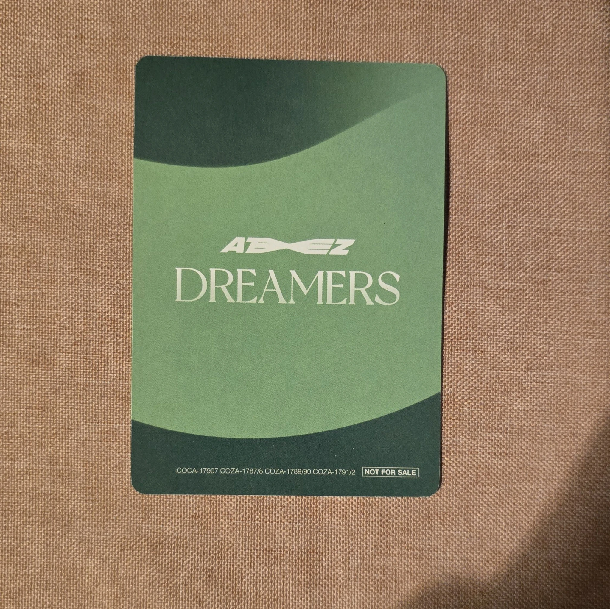 ATEEZ Hongjoong ATEEZ - Hongjoong - Dreamers Album japan album photocard version 1 listing photo 2