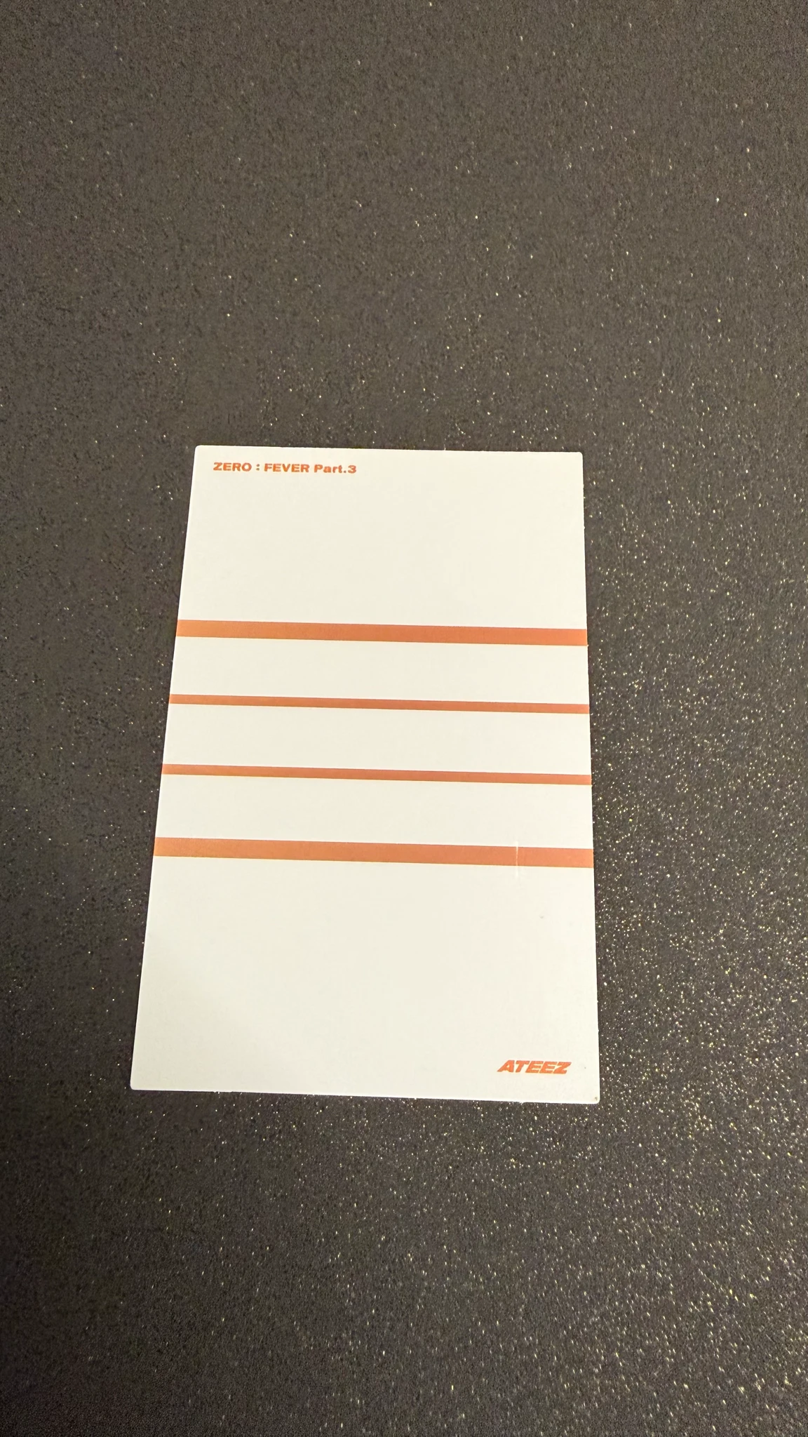 ATEEZ Yunho ATEEZ - Yunho - ZERO : FEVER Part.3 Album album photocard diary version limited version listing photo 2