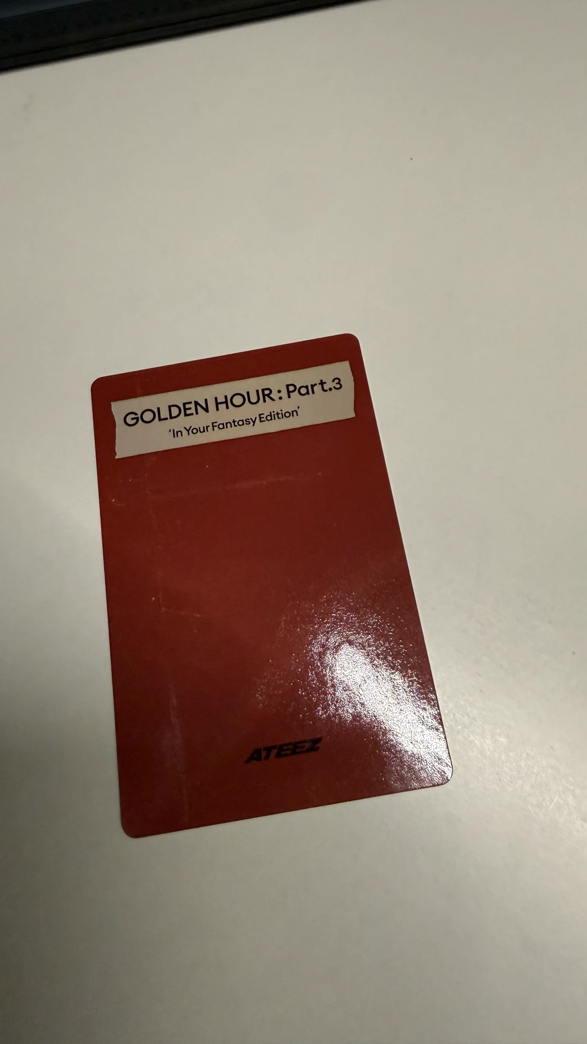 ATEEZ Yunho ATEEZ - Yunho - Golden Hour : Part.3 'In Your Fantasy Edition' Album limited edition album photocard version 2 listing photo 2
