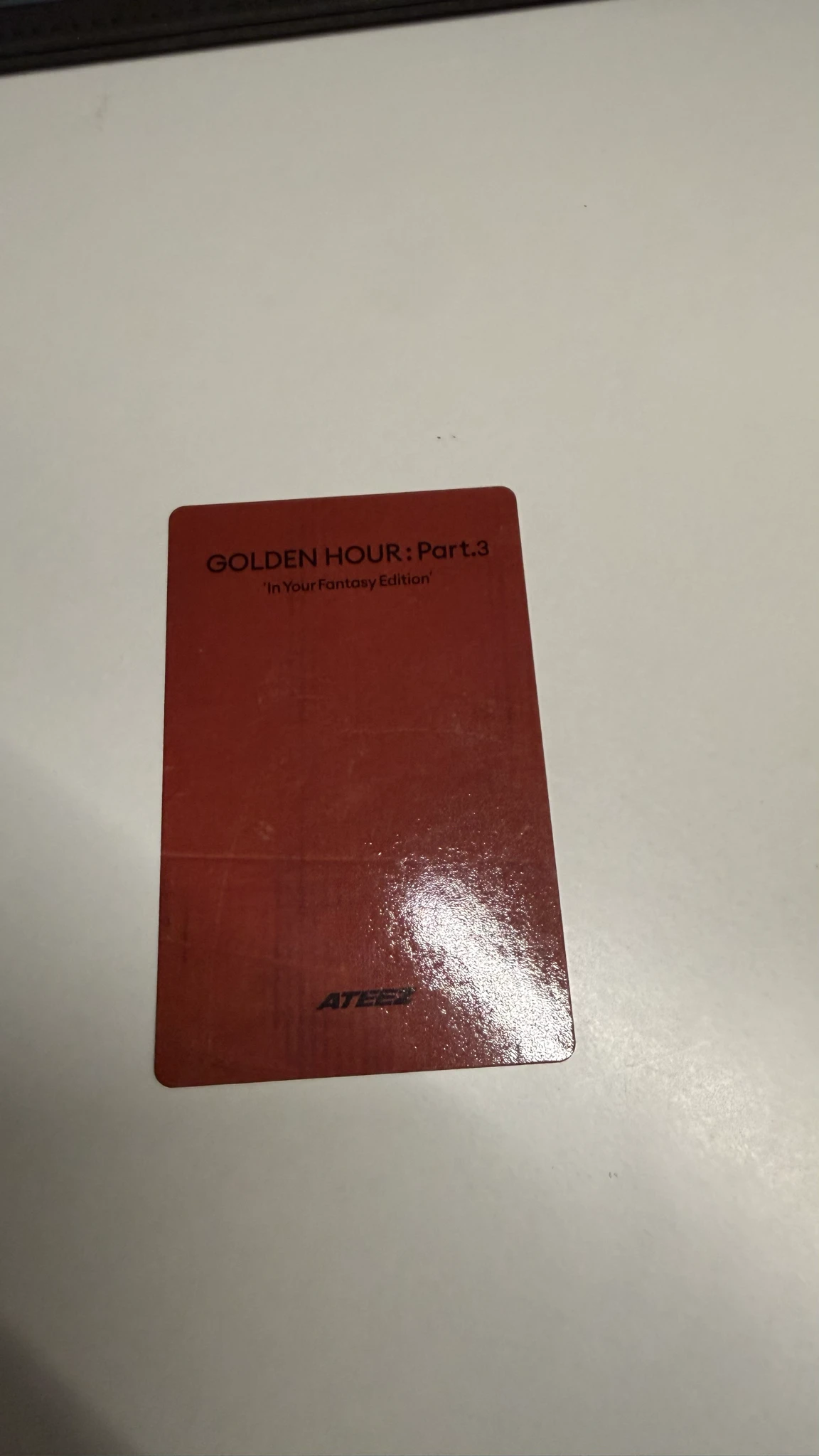ATEEZ Yeosang ATEEZ - Yeosang - Golden Hour : Part.3 'In Your Fantasy Edition' Album image card poca album limited version album photocard fnac exclusive barnes & noble exclusive target exclusive listing photo 2