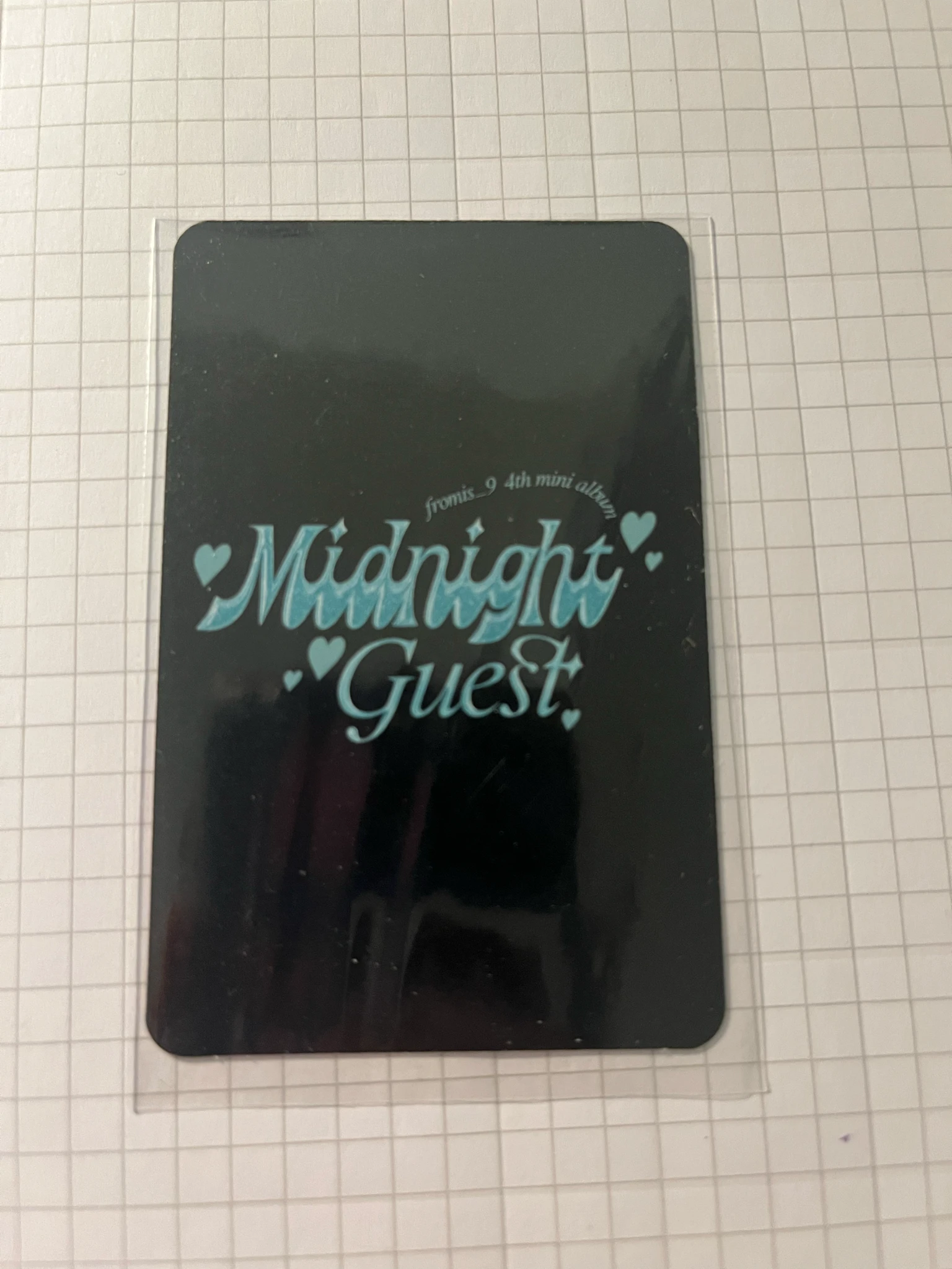 fromis_9 Hayoung fromis_9 - Hayoung - Midnight Guest Album album photocard jewel case version listing photo 2