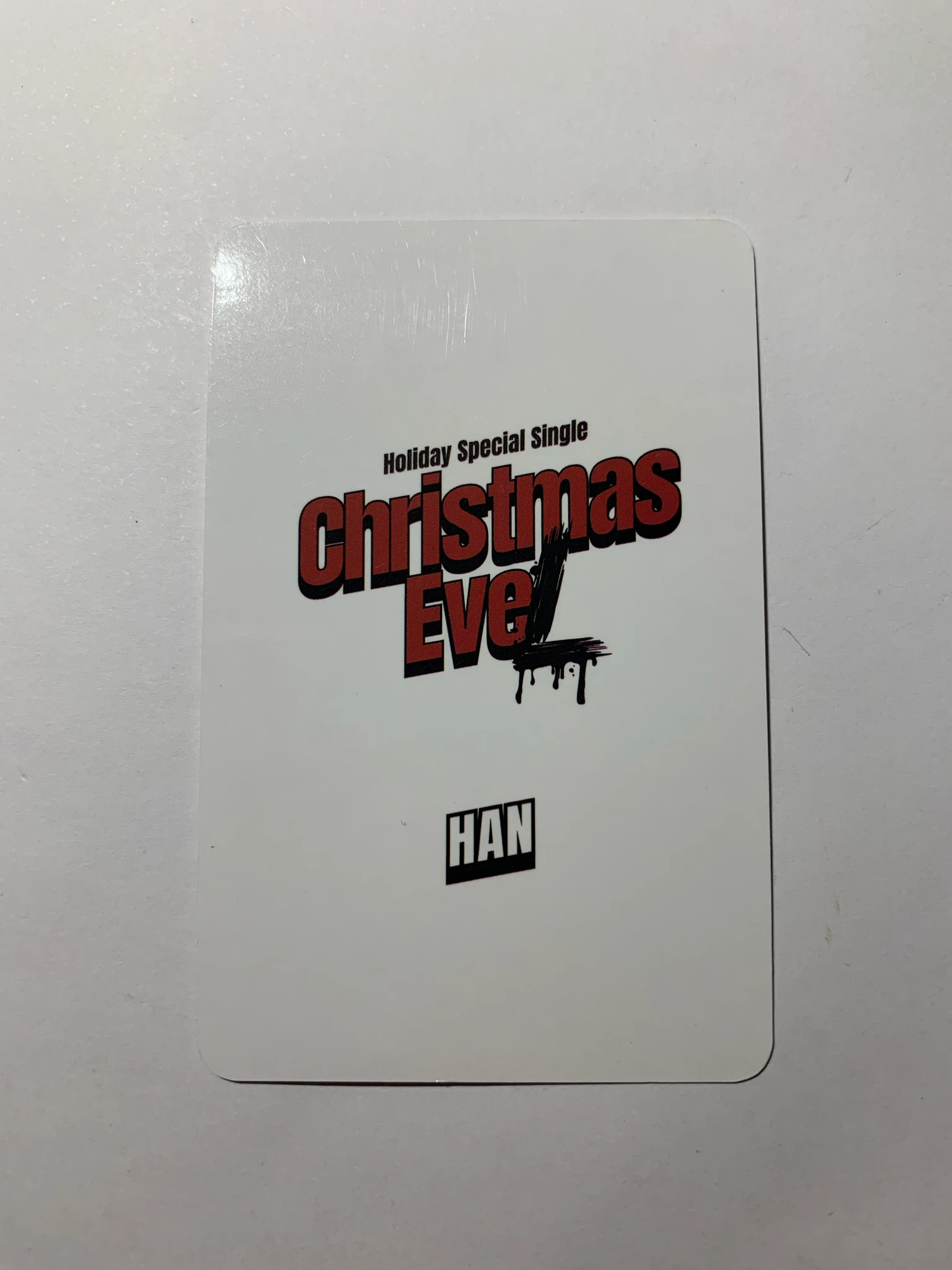 Stray Kids HAN Stray Kids - HAN - Christmas EveL Album pre-order benefit (pob) synnara listing photo 2