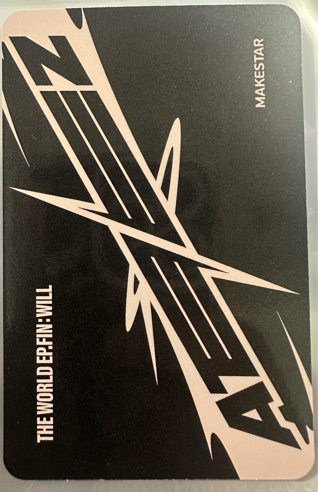 ATEEZ Seonghwa ATEEZ - Seonghwa - THE WORLD EP.FIN: WILL Album makestar pre-order benefit (pob) round 1 listing photo 2
