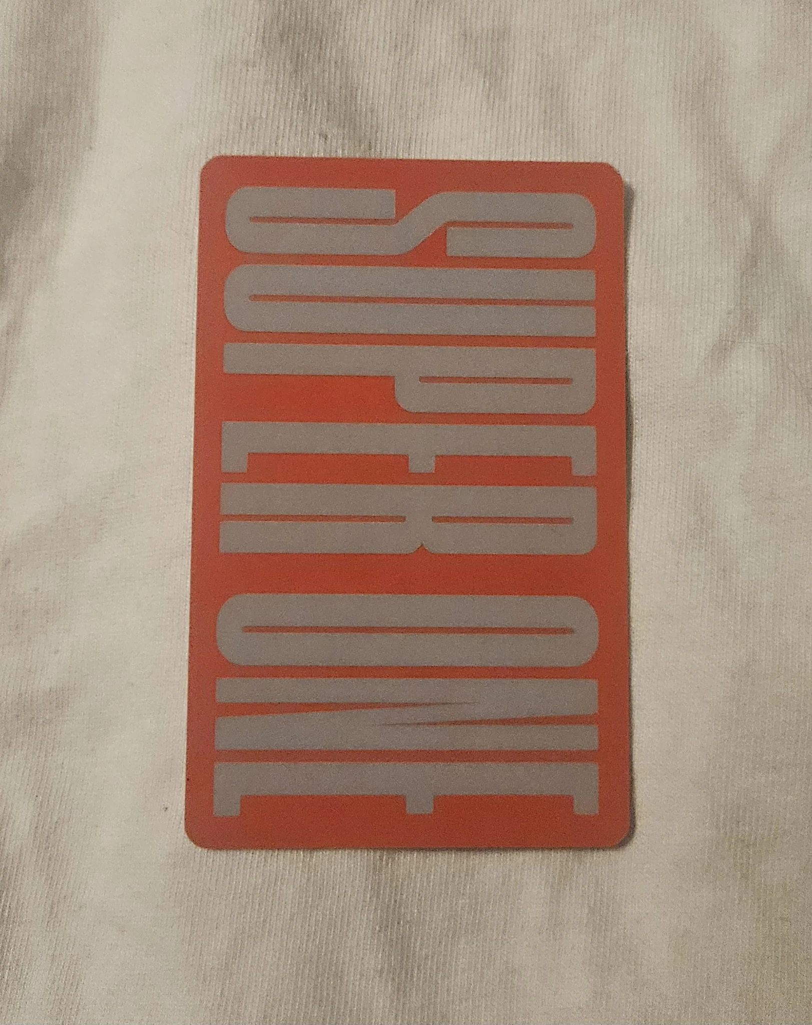 SuperM Taemin SuperM - Taemin - Super One Album album photocard listing photo 2