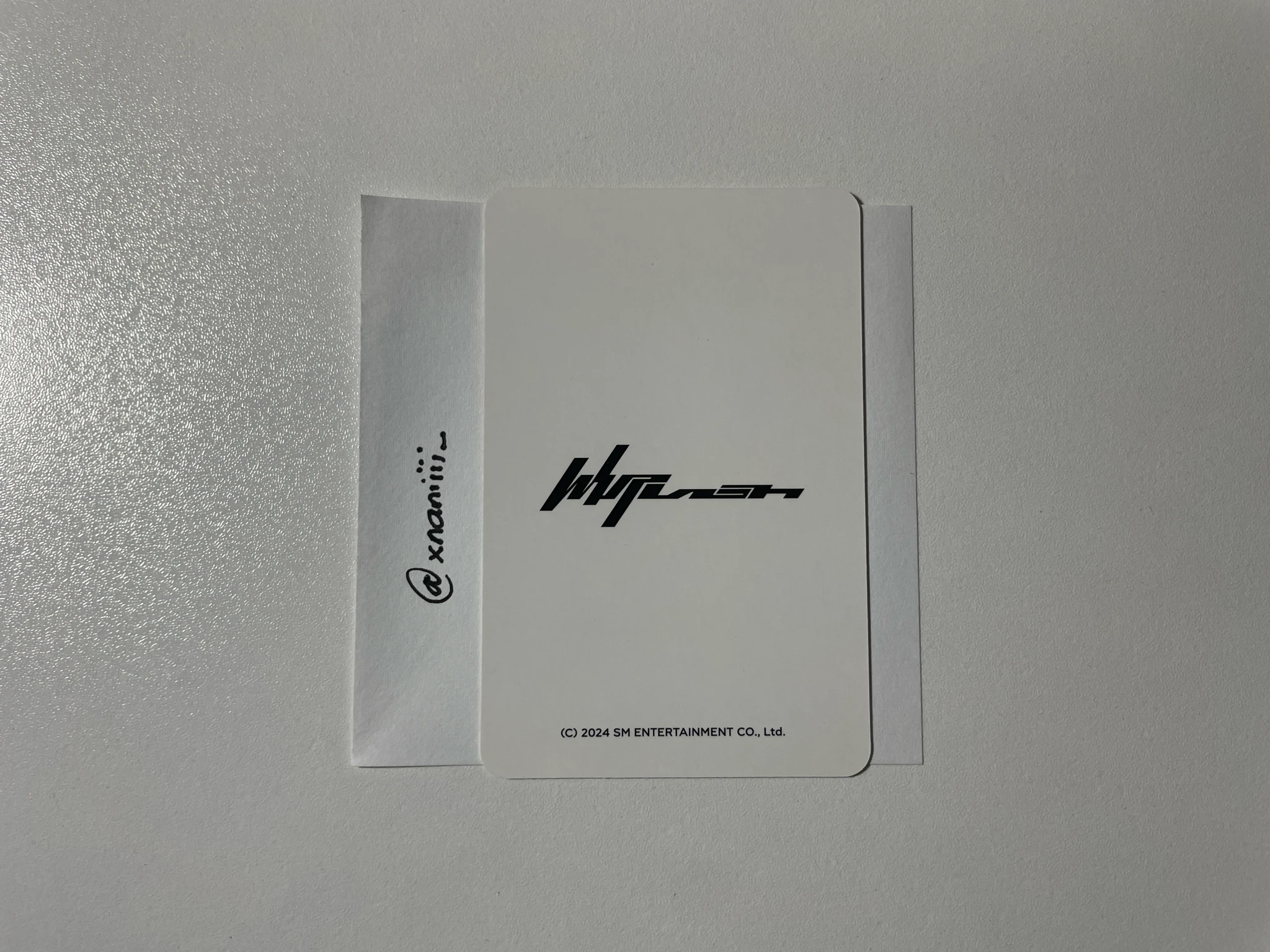 aespa Winter aespa - Winter - Whiplash Album trading card B version listing photo 2