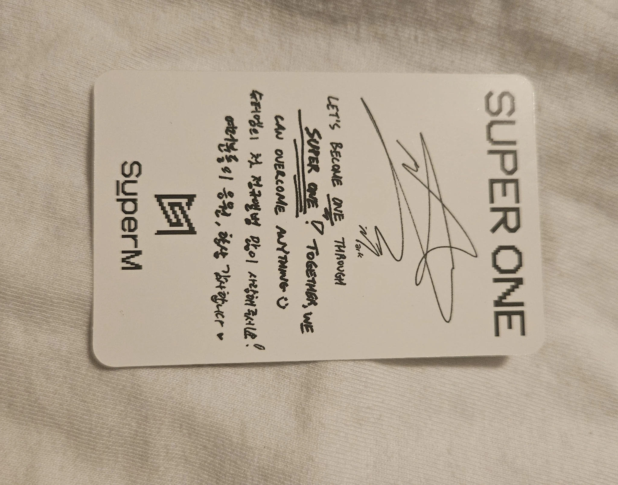SuperM Mark SuperM - Mark  - Super One Album listing photo 2