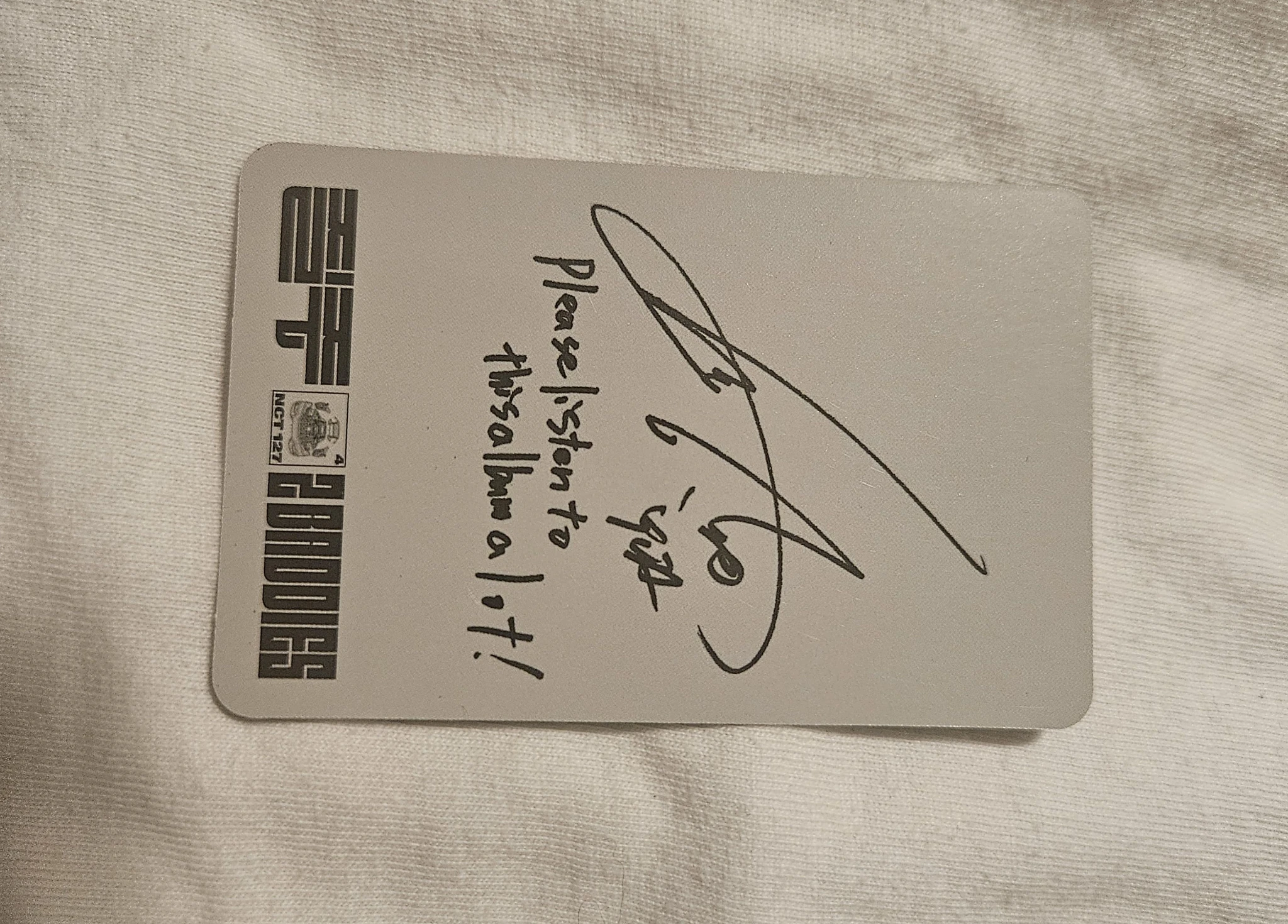 NCT 127 Yuta NCT 127 - Yuta - 2 Baddies Album listing photo 2