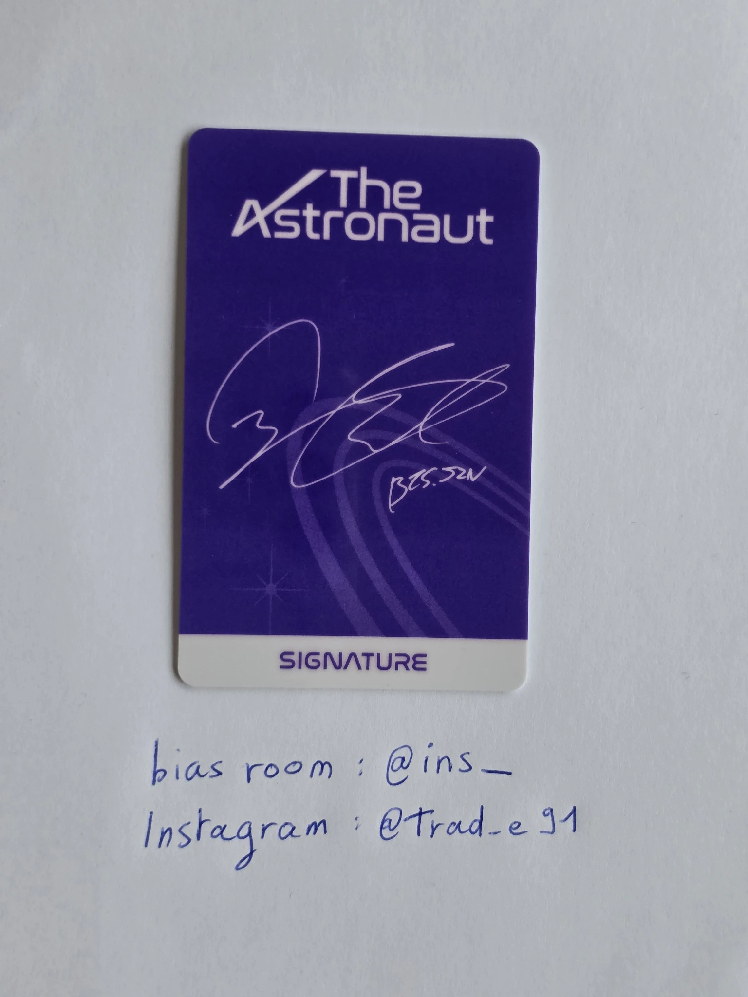 BTS Jin BTS - Jin - The Astronaut Album solo album merch pc listing photo 2