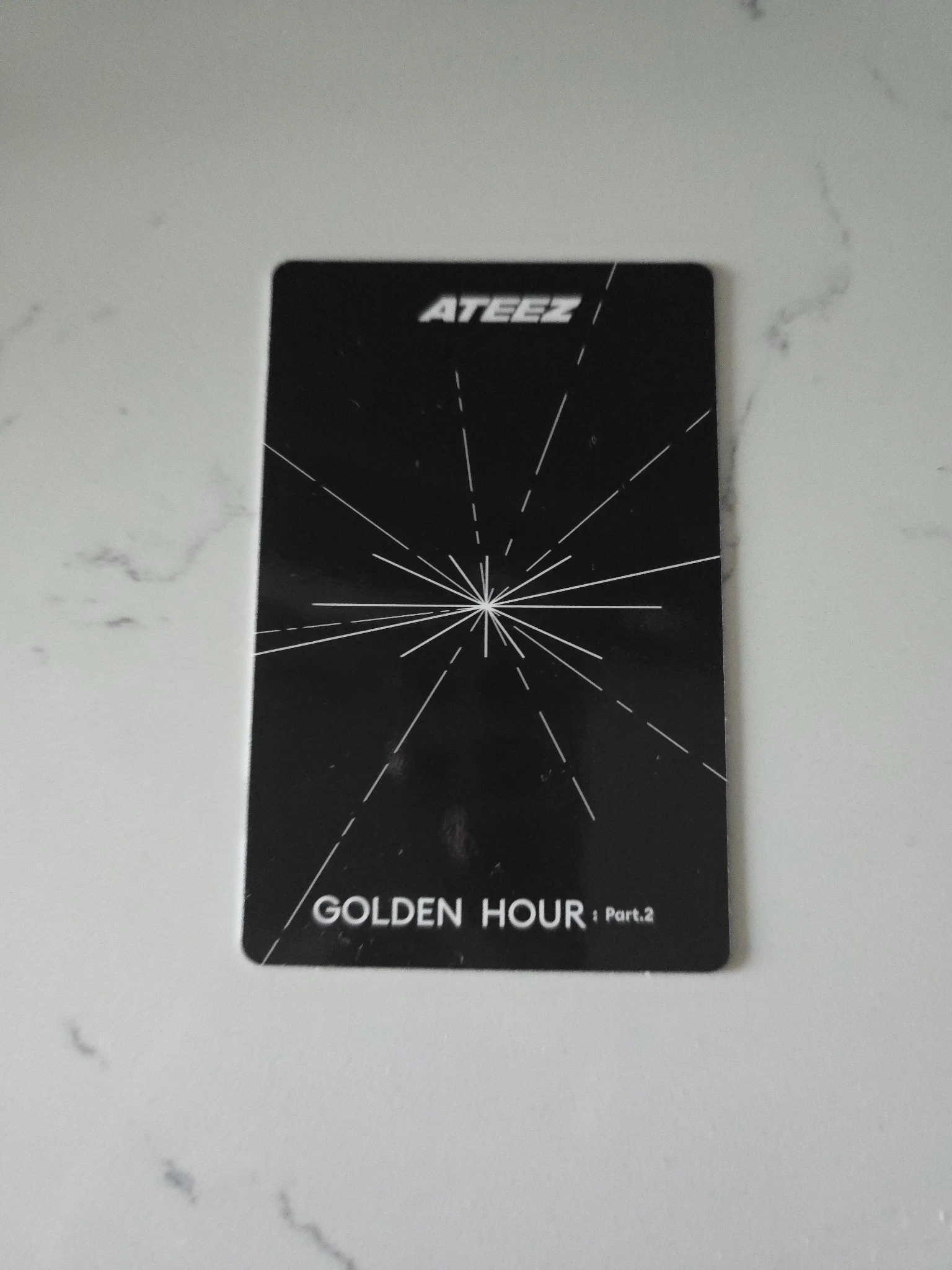 ATEEZ Wooyoung ATEEZ - Wooyoung - Golden Hour : Part 2 Album album photocard digipack version version 3 listing photo 2