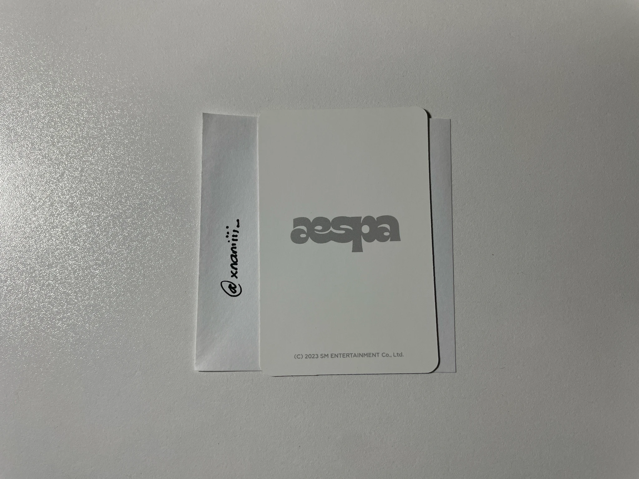aespa Karina aespa - Karina - Come To My Illusion Event pop-up store merch photocard listing photo 2