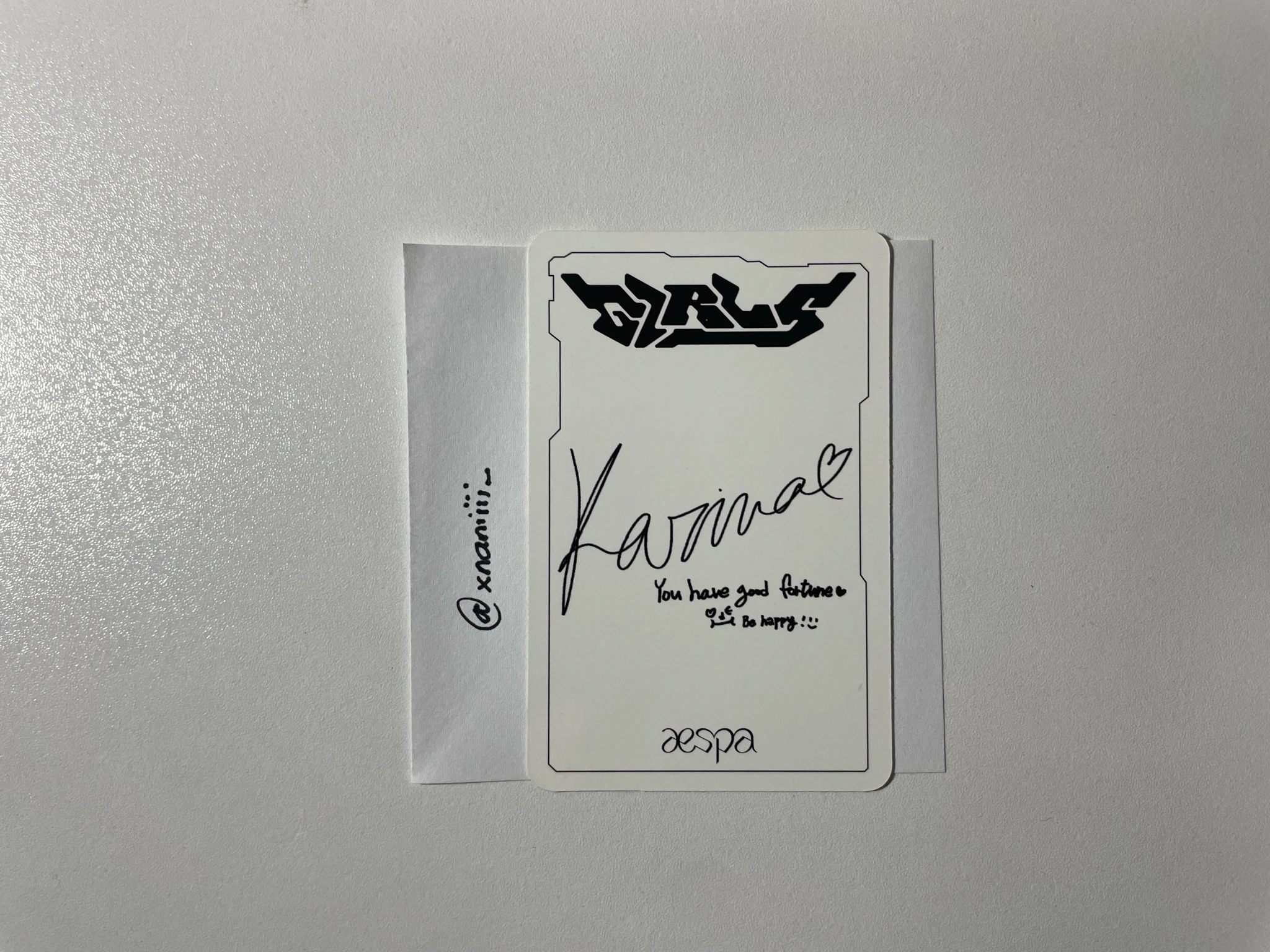 aespa Karina AESPA - Karina - Girls (USA exclusive, digipack ver.) listing photo 2