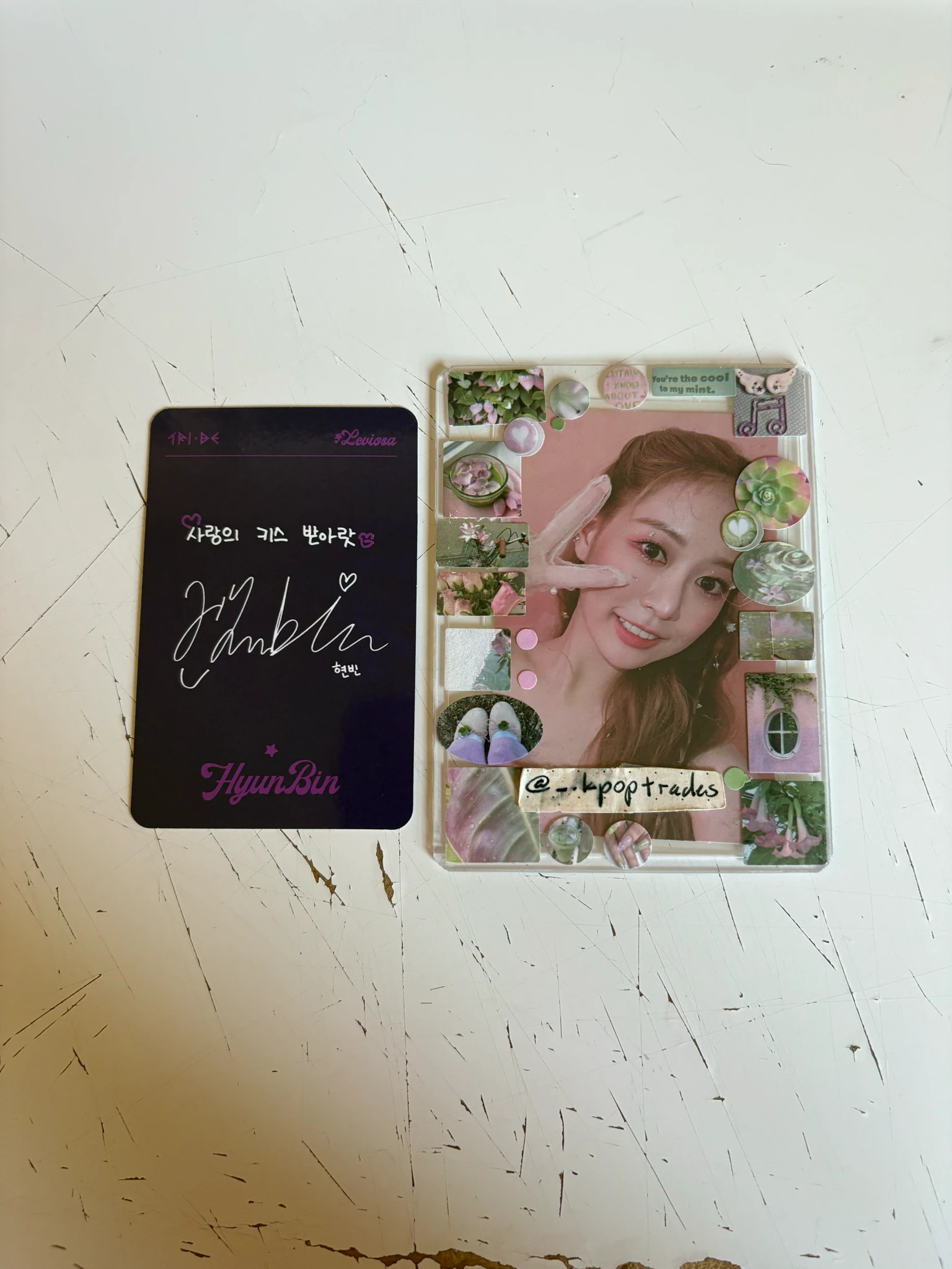 TRI.BE Hyunbin TRI.BE - Hyunbin - Leviosa Album album photocard standard version listing photo 2