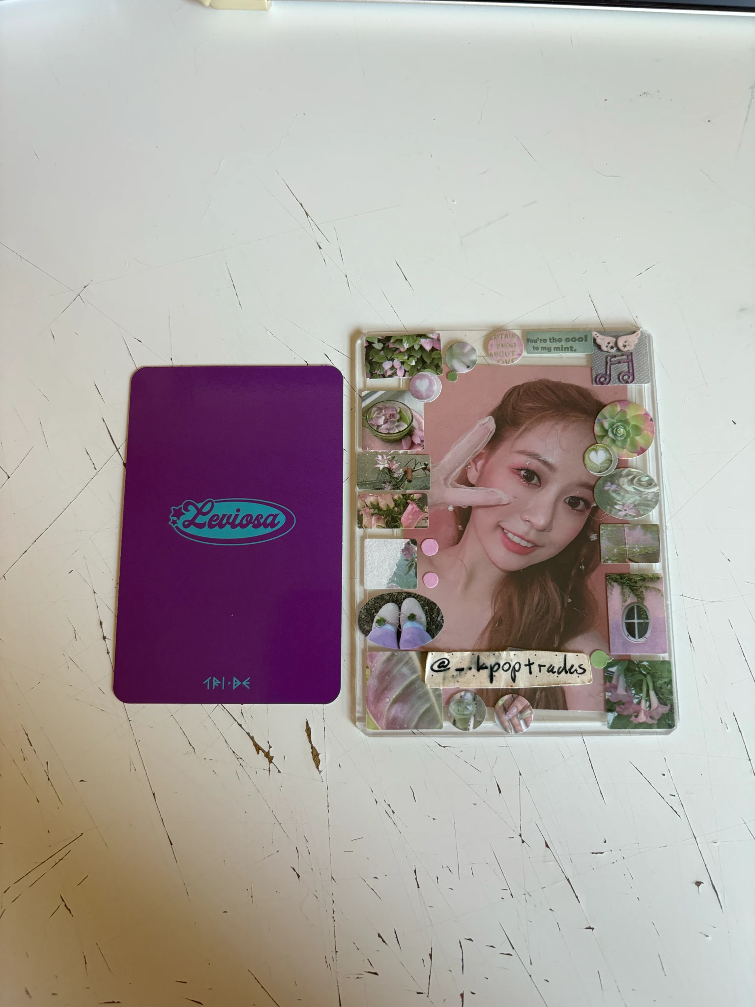 TRI.BE Kelly TRI.BE - Kelly - Leviosa Album album photocard listing photo 2