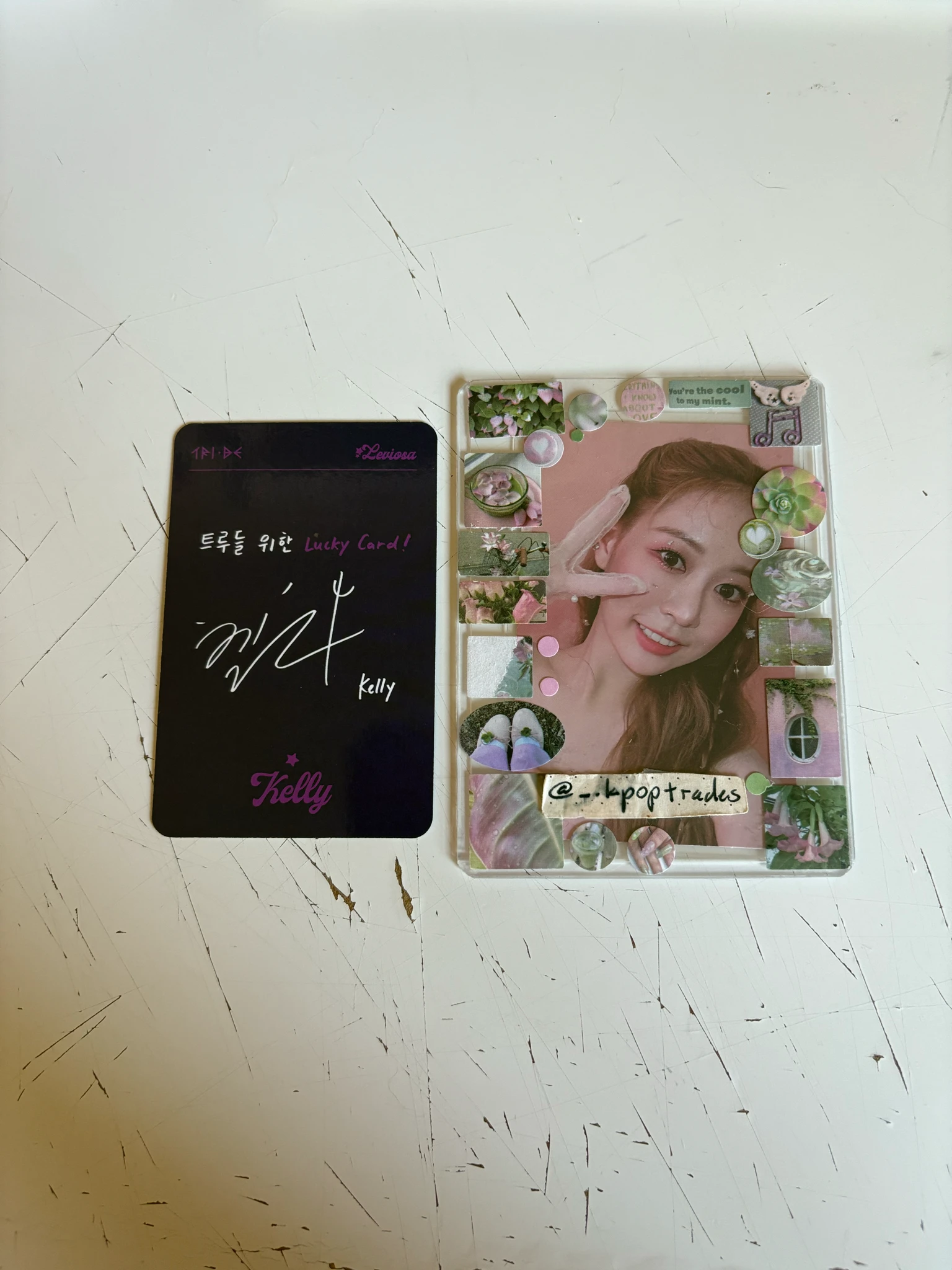 TRI.BE Kelly TRI.BE - Kelly - Leviosa Album album photocard listing photo 2