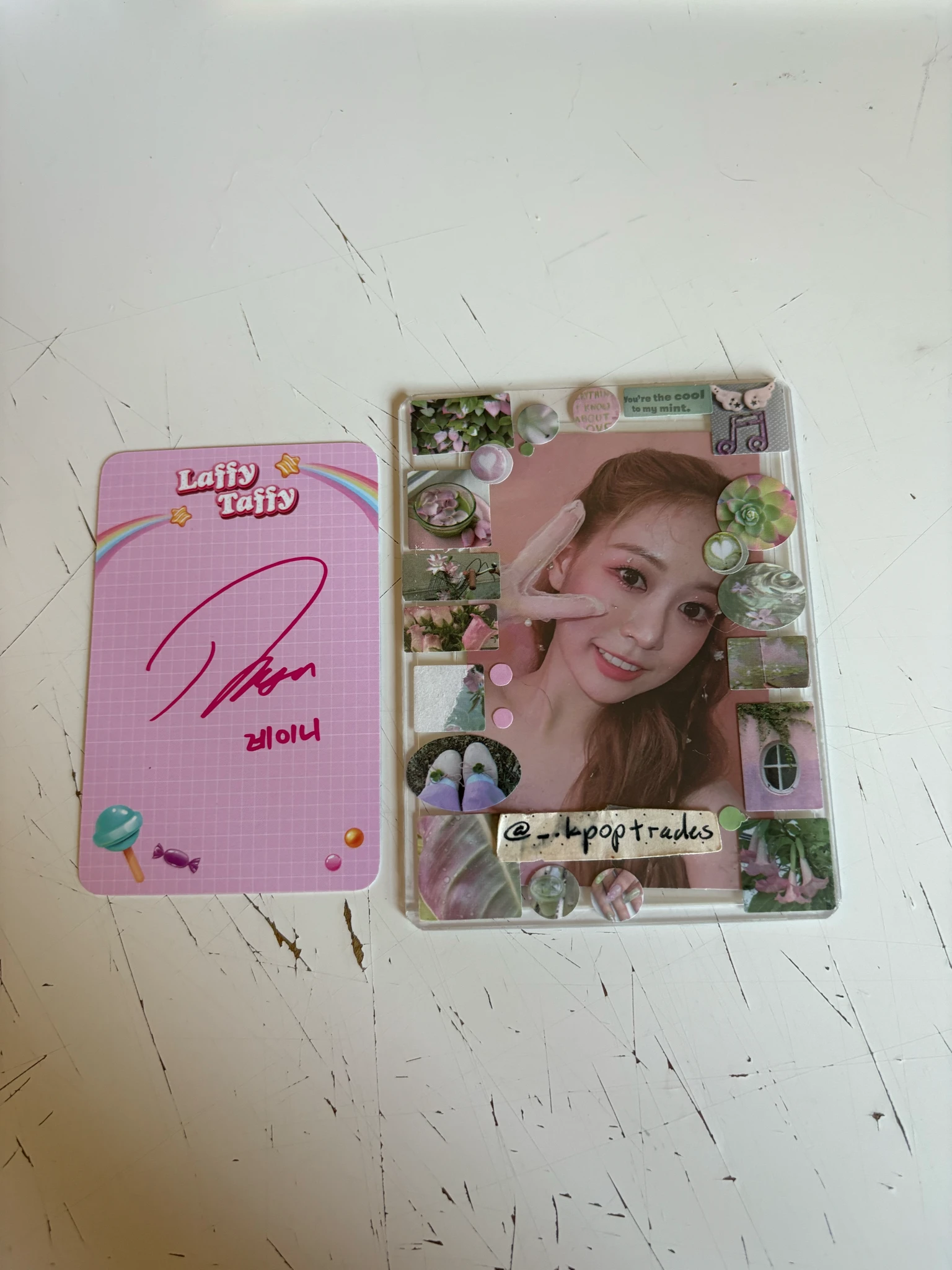 PRIMROSE Rainie PRIMROSE - Rainie - Laffy Taffy Album album photocard listing photo 2