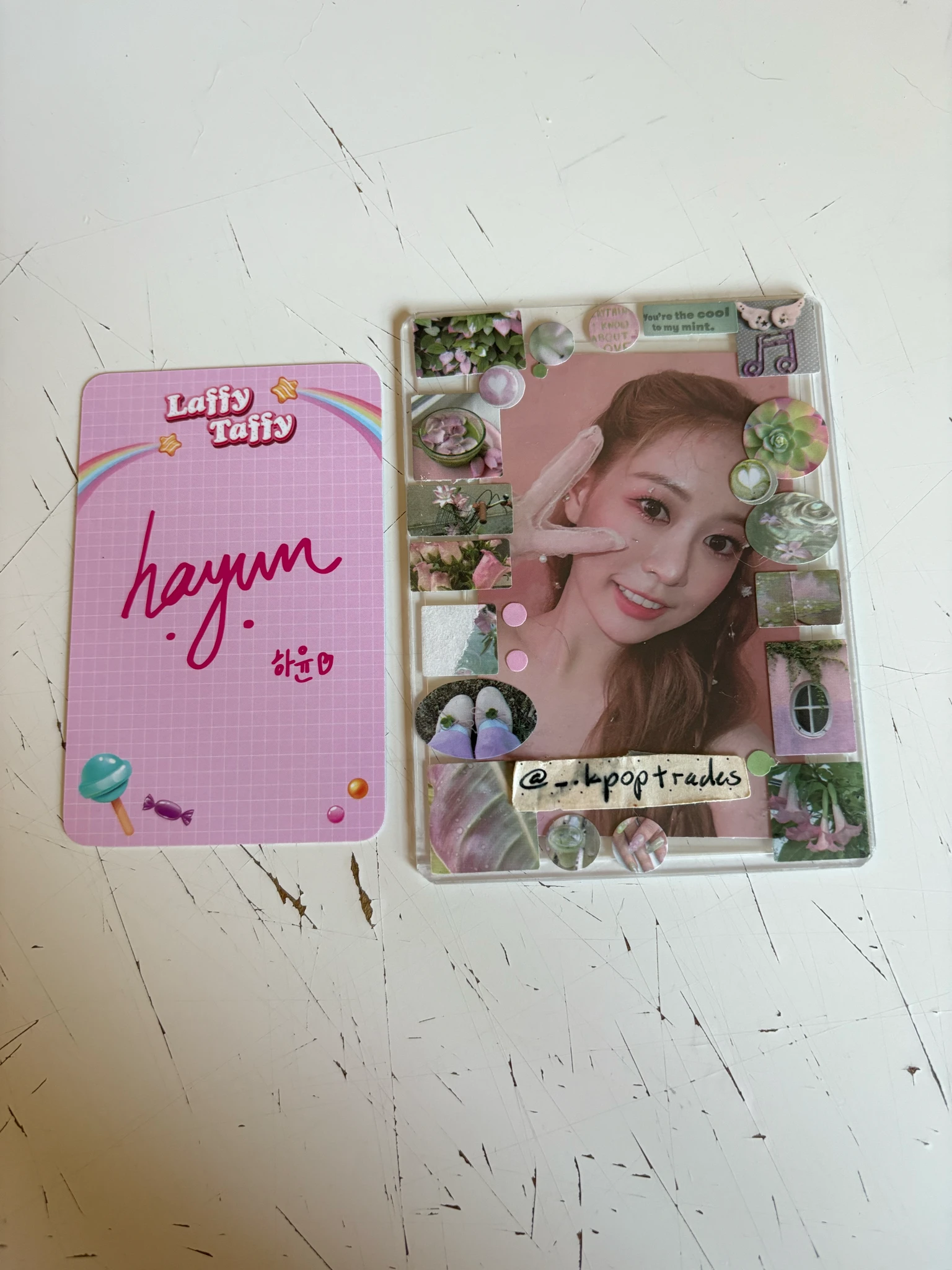 PRIMROSE Hayun PRIMROSE - Hayun - Laffy Taffy Album album photocard listing photo 2