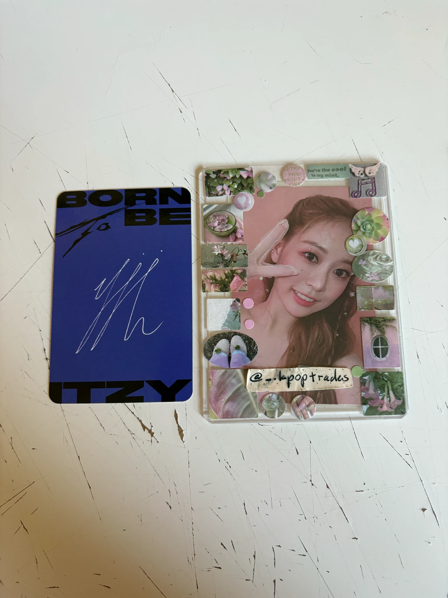ITZY Ryujin ITZY - Ryujin - BORN TO BE Album A Ver. Blue Back listing photo 2