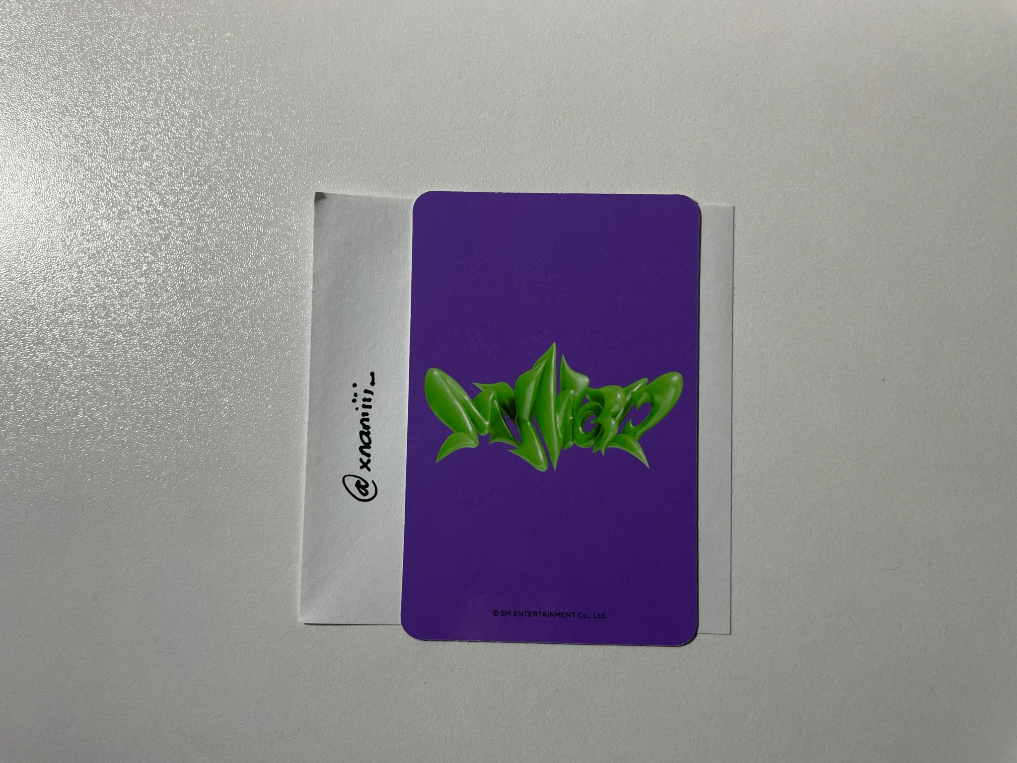 aespa Karina aespa - Karina - My World Album pob (pre-order benefit) smtown & store listing photo 2