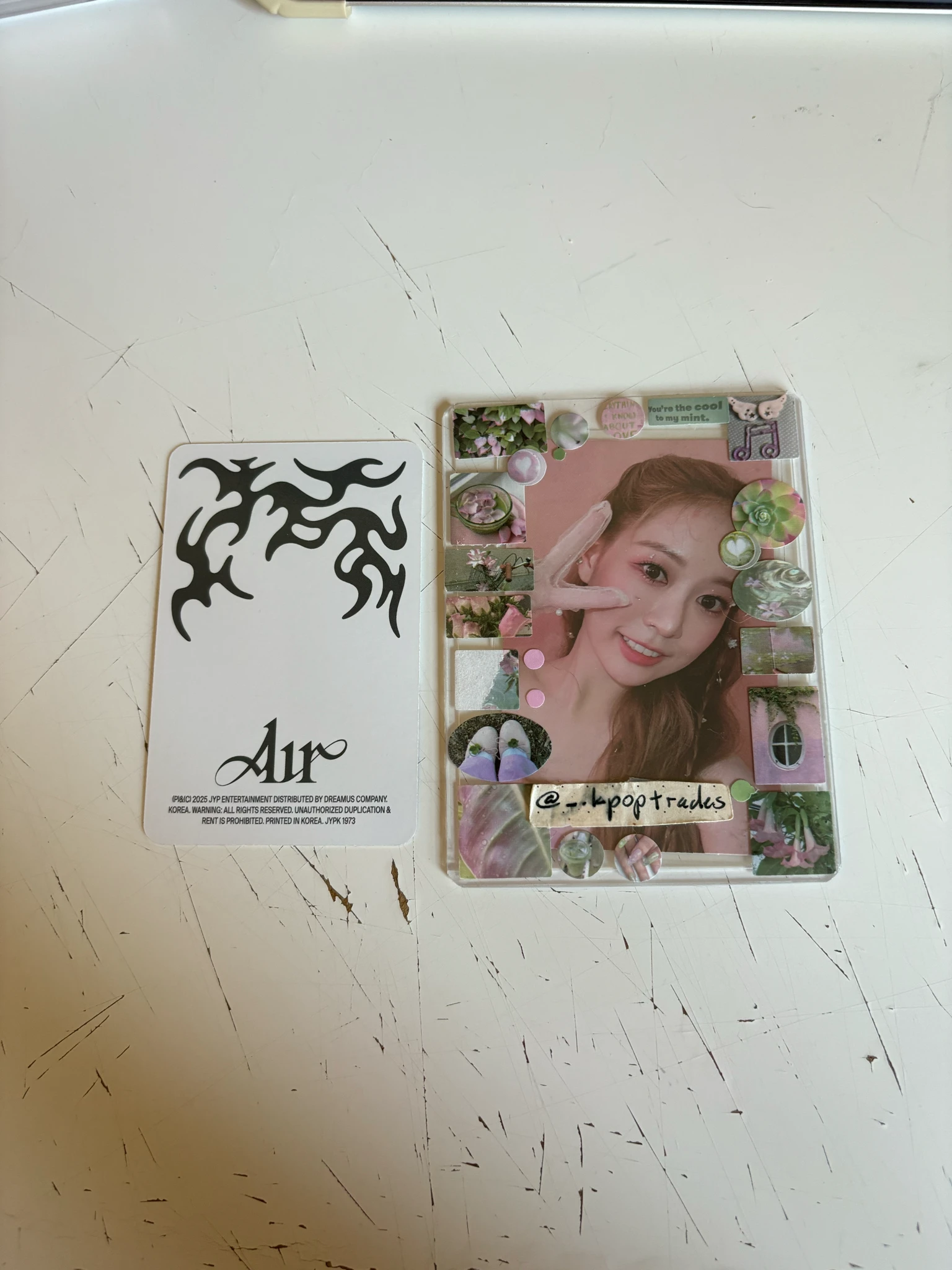 ITZY Yeji ITZY - Yeji - Air  Album album photocard mystery box ver. listing photo 2
