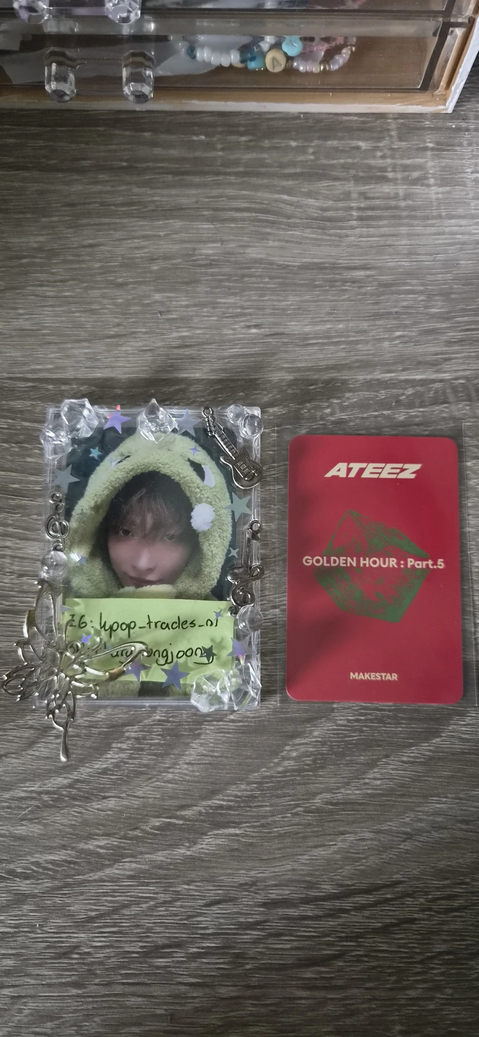 ATEEZ Yunho ATEEZ - Yunho - GOLDEN HOUR : Part.5 Album makestar poca album fansign video call (fancall) listing photo 2