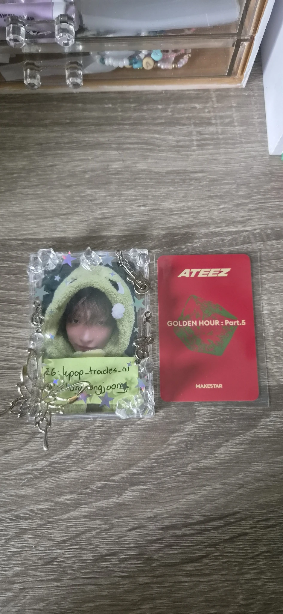 ATEEZ Seonghwa ATEEZ - Seonghwa - GOLDEN HOUR : Part.5 Album makestar poca album fansign video call (fancall) listing photo 2