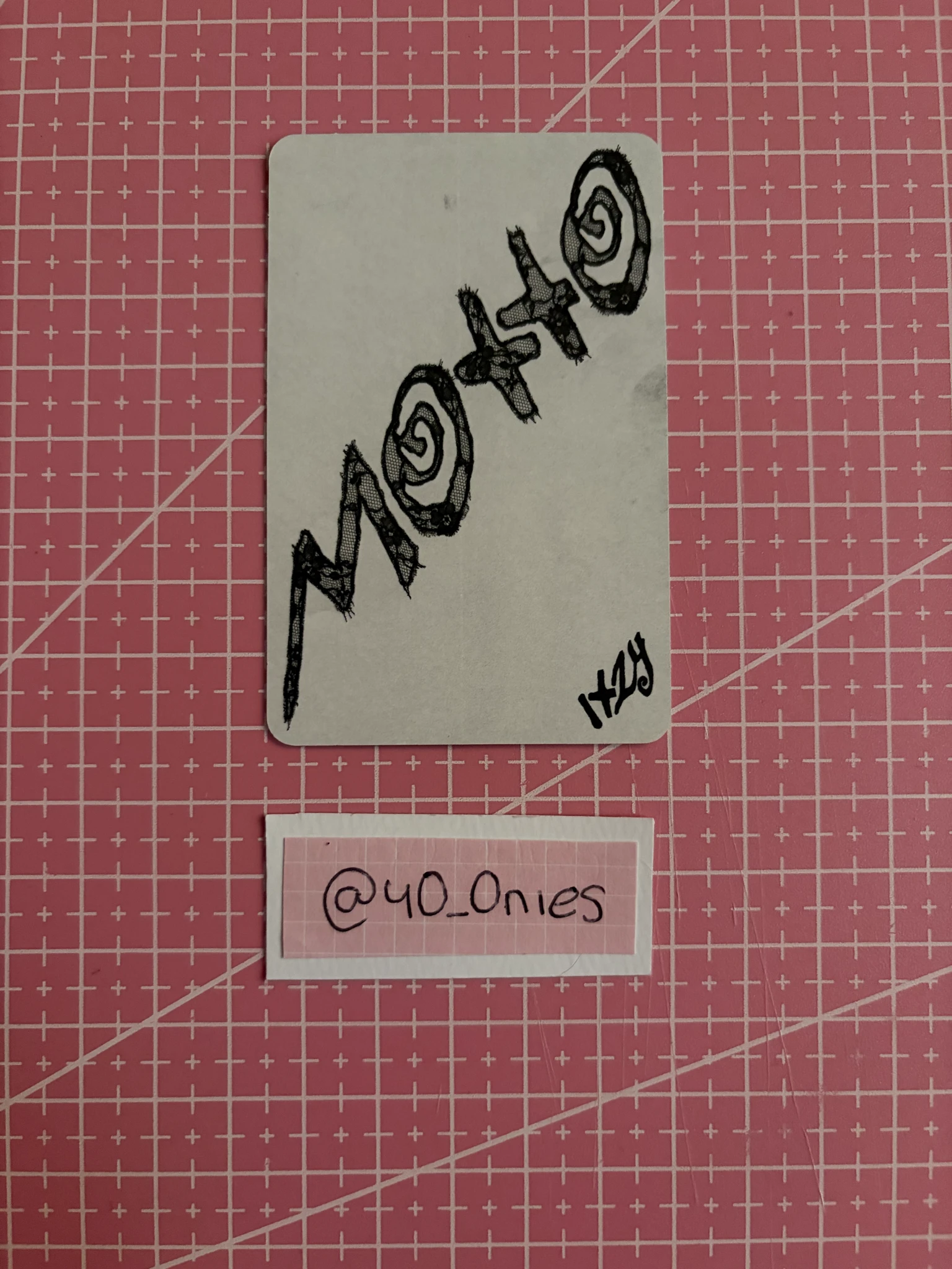 ITZY Chaeryeong ITZY - Chaeryeong - Motto Album album photocard photobook version B version listing photo 2