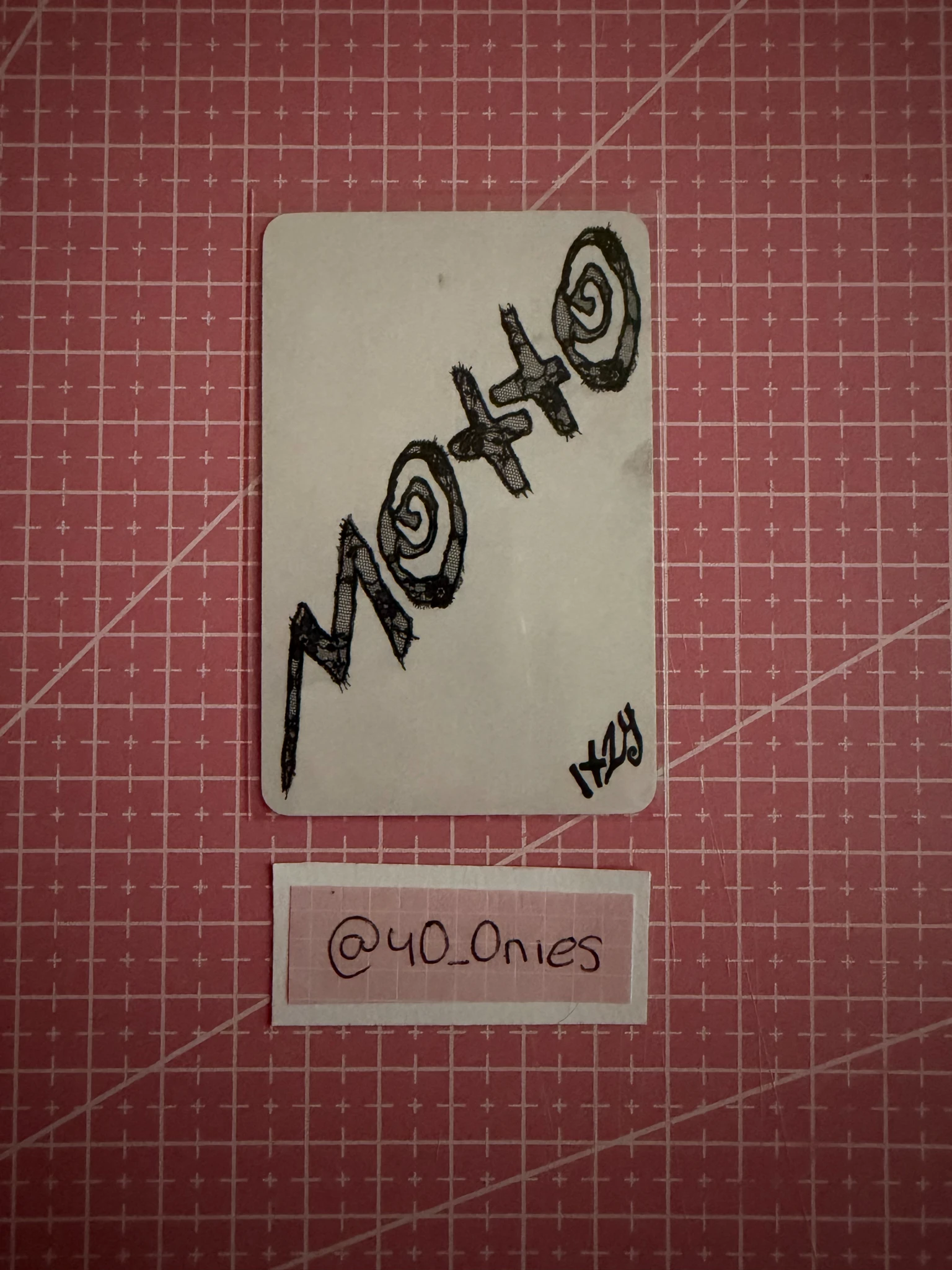 ITZY Yeji ITZY - Yeji - Motto Album photobook version album photocard B version listing photo 2