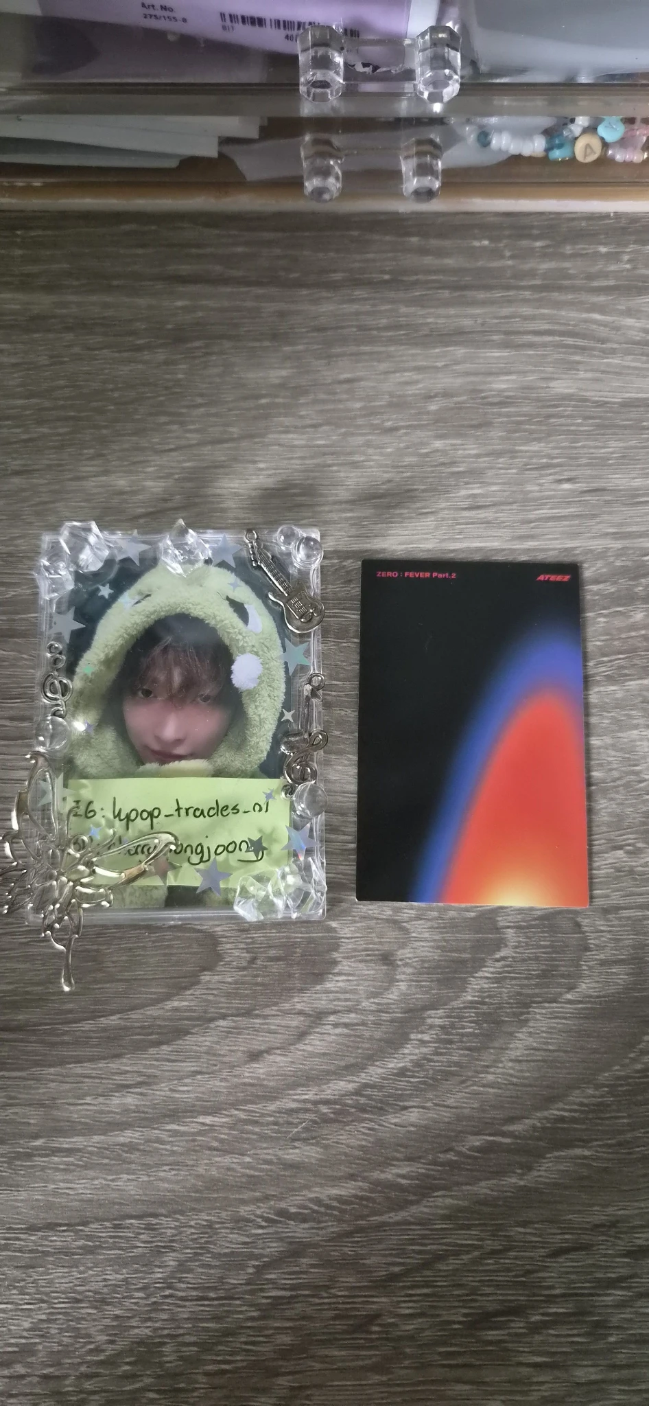 ATEEZ Hongjoong ATEEZ - Hongjoong - ZERO : FEVER Part.2 Album album photocard A version listing photo 2